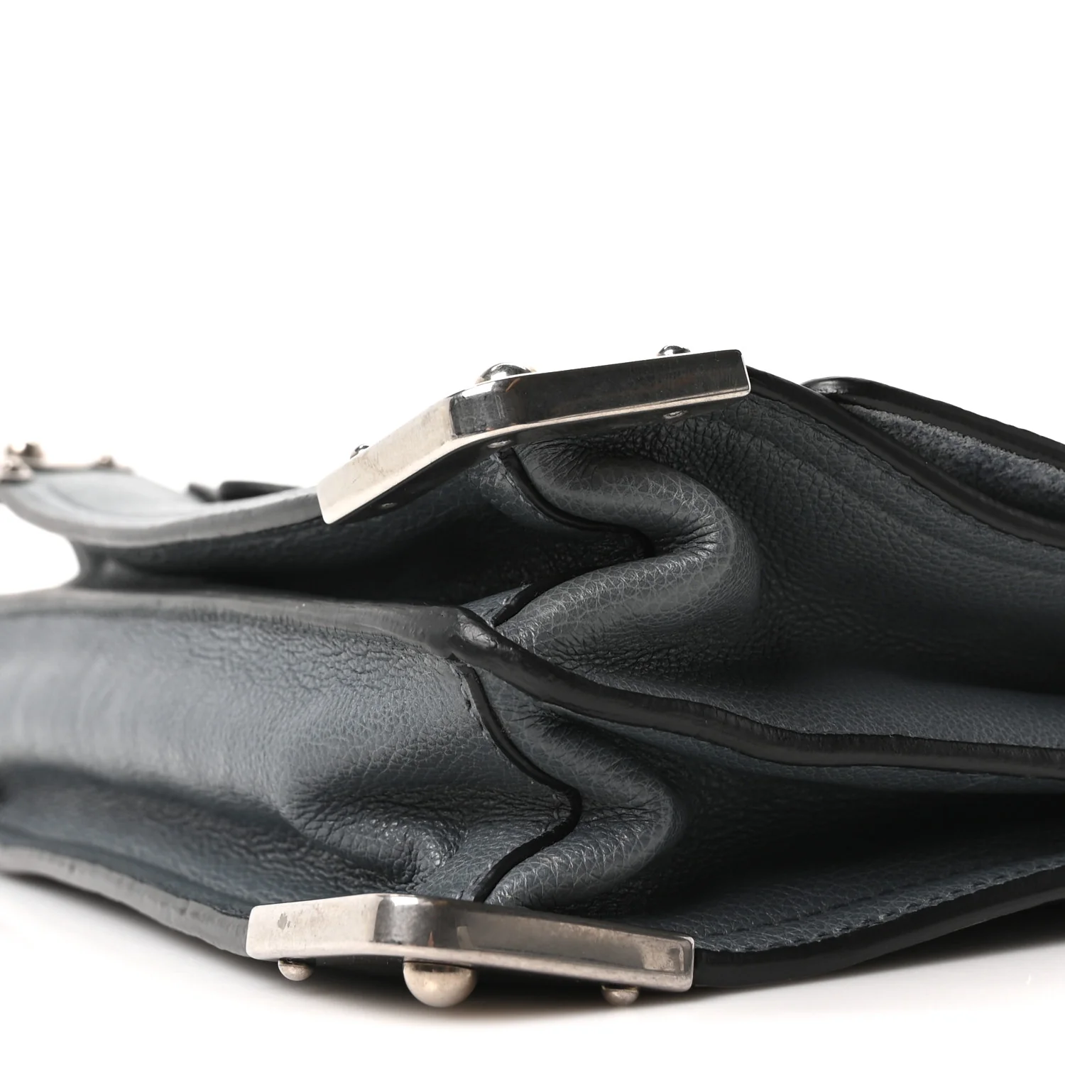 Glace Calf Soft Cahier Bag Marine Astrale - Image 9