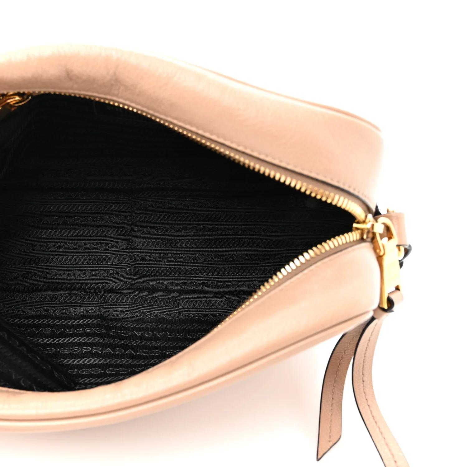 Glace Calfskin Embossed Logo Crossbody Cammeo - Image 5