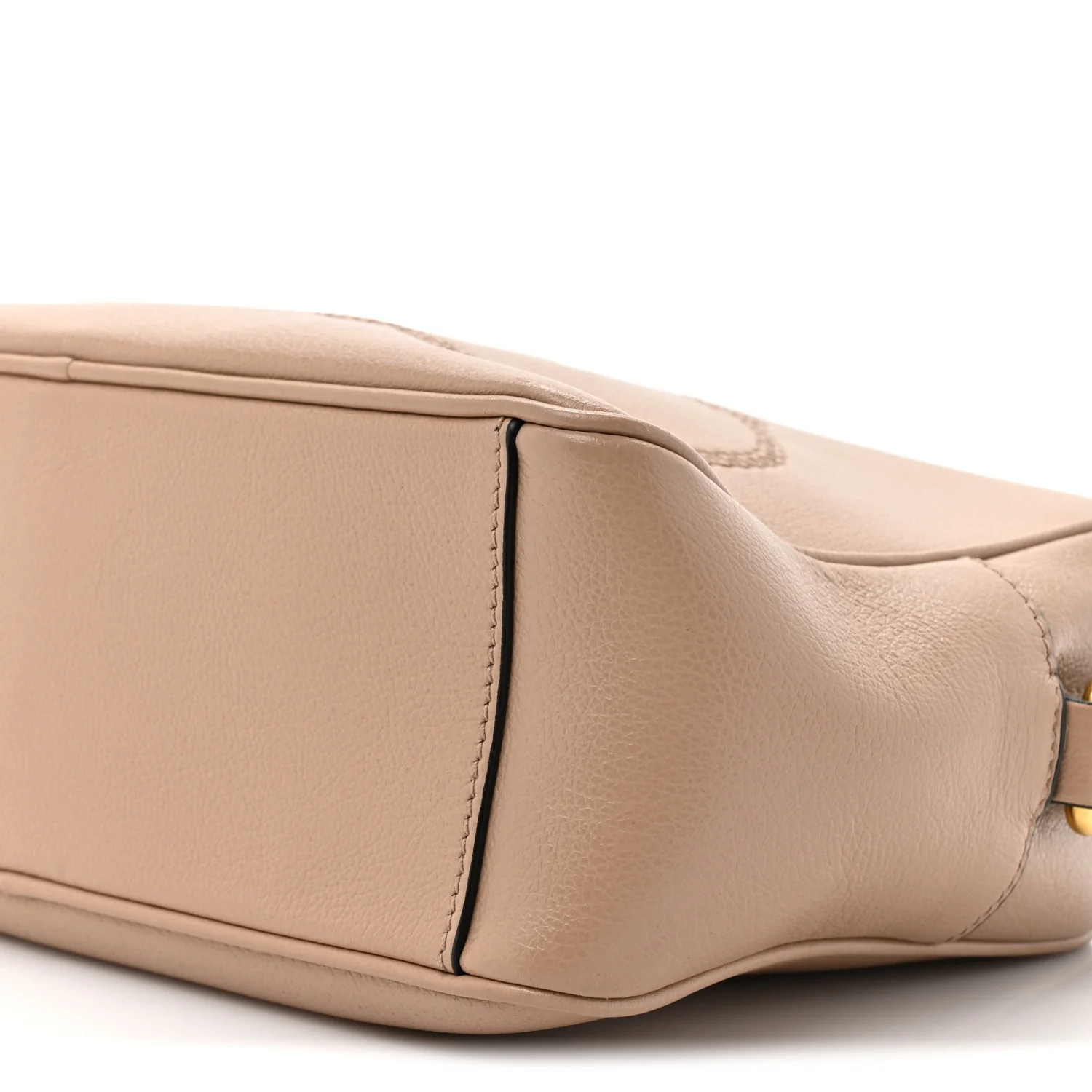 Glace Calfskin Embossed Logo Crossbody Cammeo - Image 8