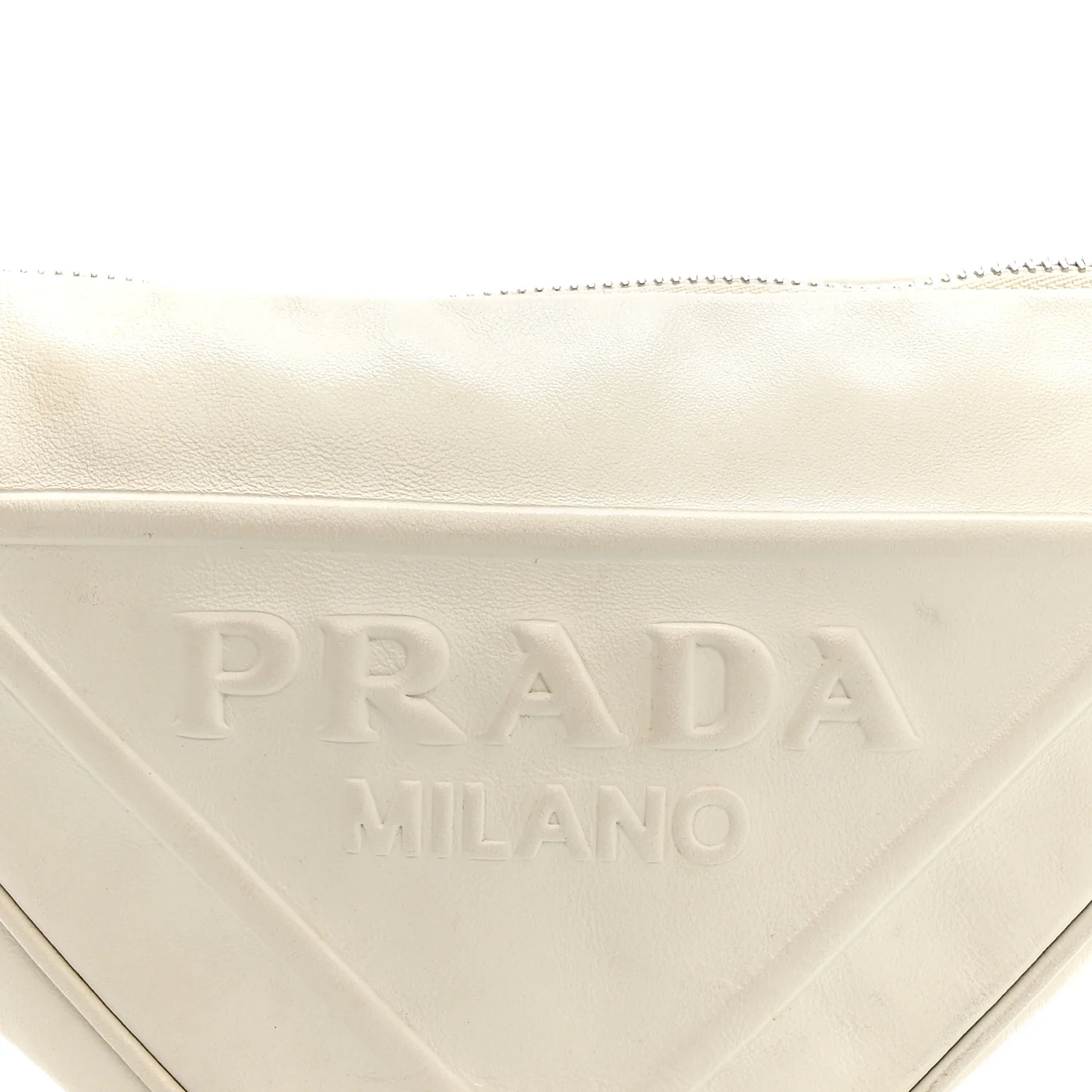 Grace Lux Triangle Shoulder Bag White - Image 8