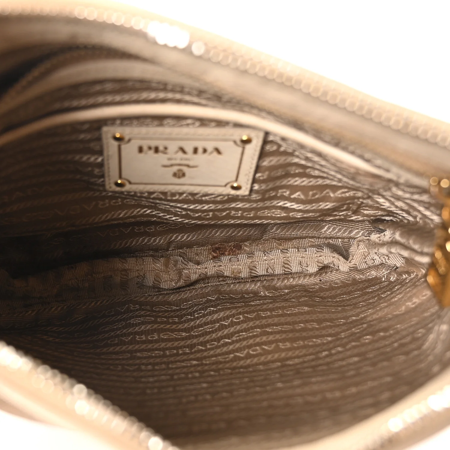 Jacquard Logo Shoulder Bag Corda Cera - Image 5