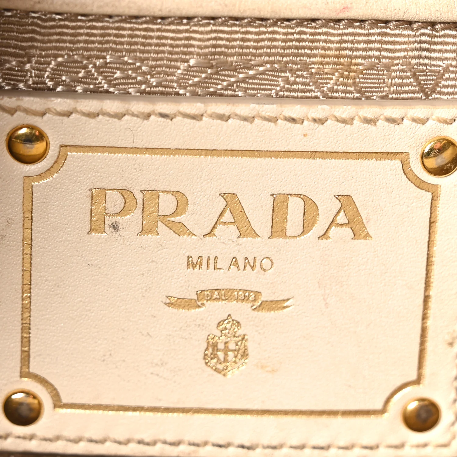 Jacquard Logo Shoulder Bag Corda Cera - Image 6