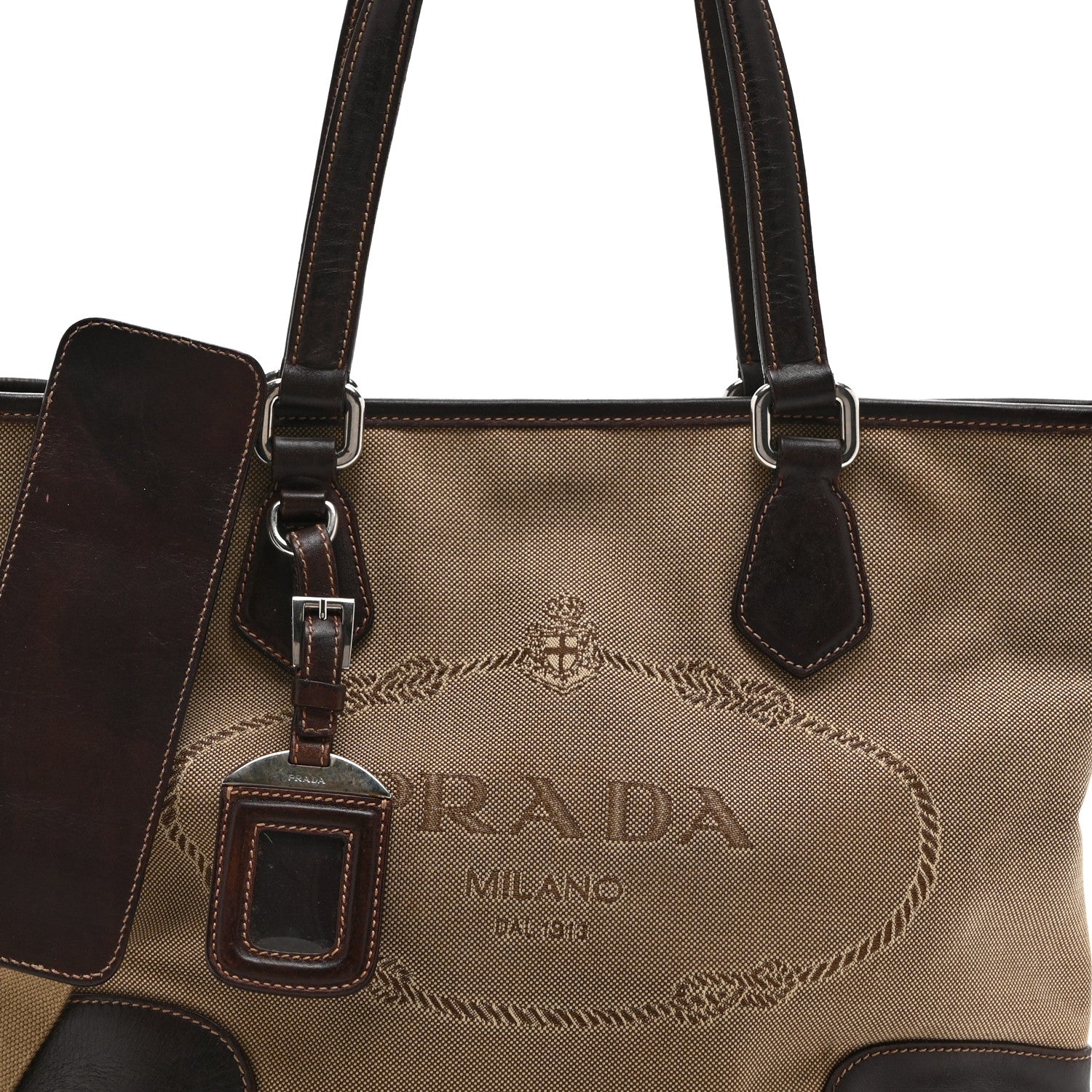 Jacquard Logo Tote Corda Moro - Image 7