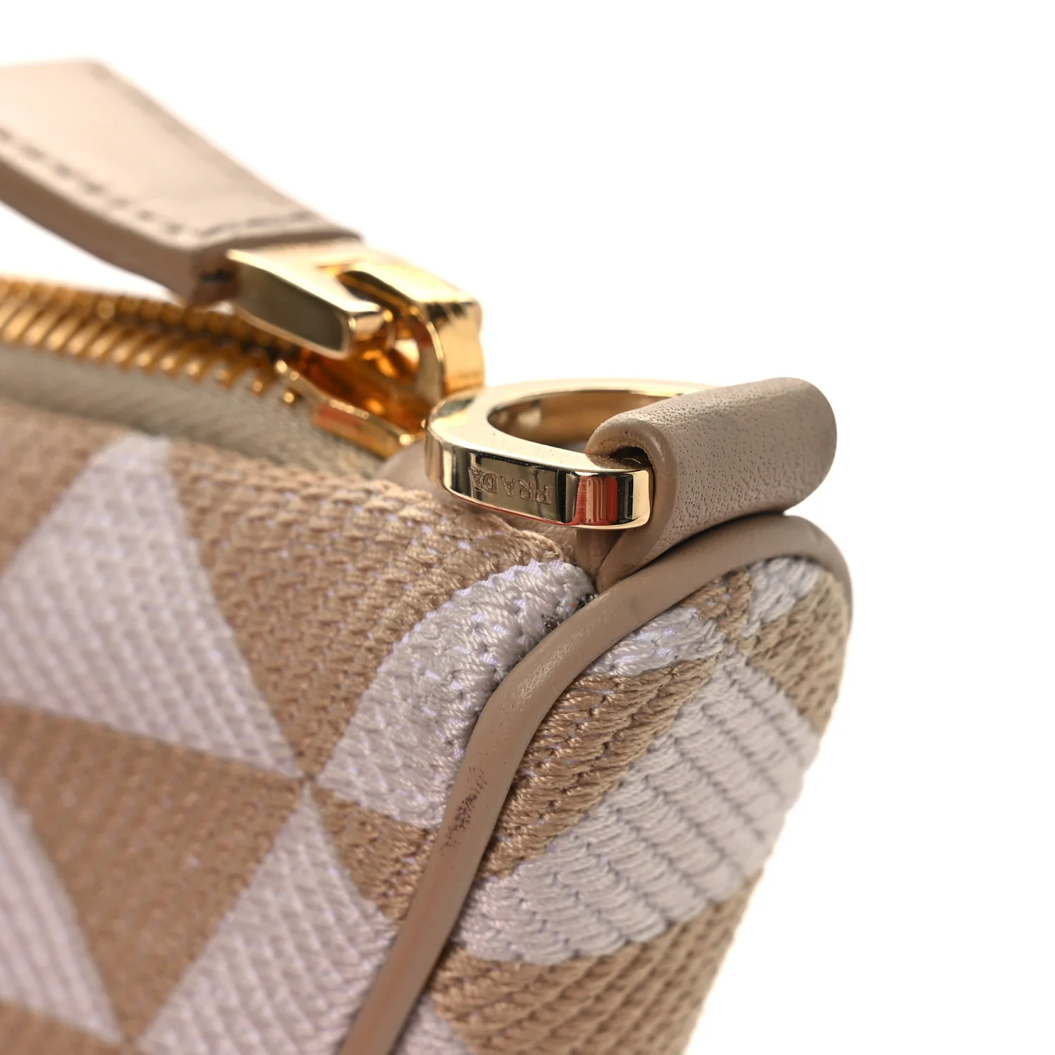 Jacquard Triangolo Symbole Embroidered Mini Triangle Bag Corda Talco - Image 11