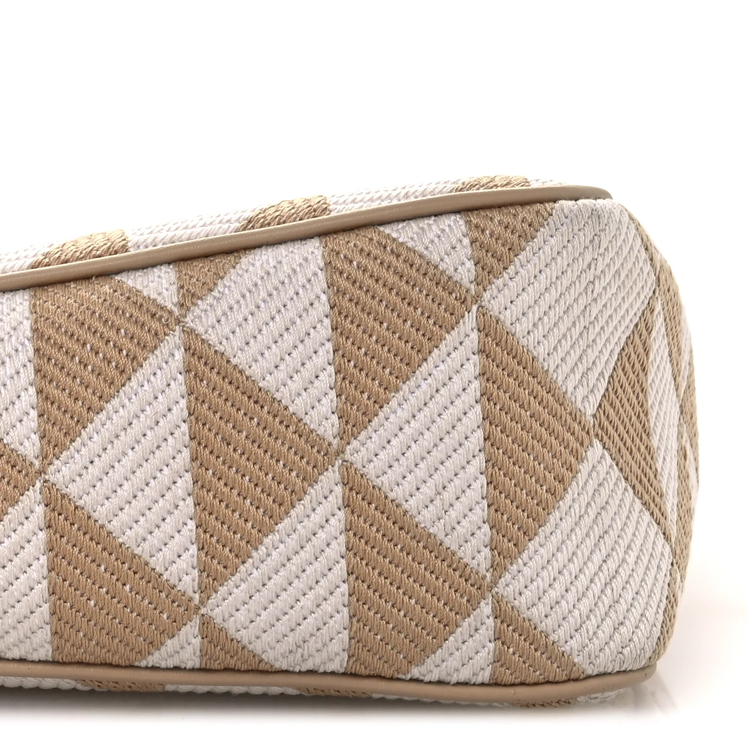 Jacquard Triangolo Symbole Embroidered Mini Triangle Bag Corda Talco - Image 9