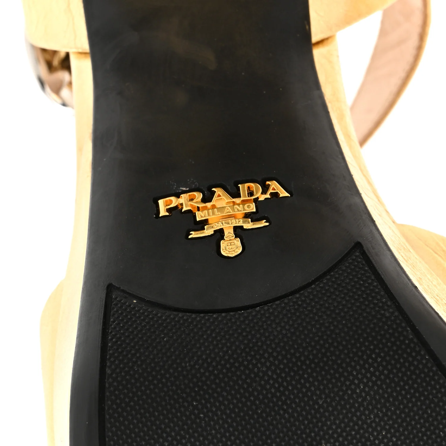 Metallic Calfskin Slingback Pumps 38 Gold - Image 7