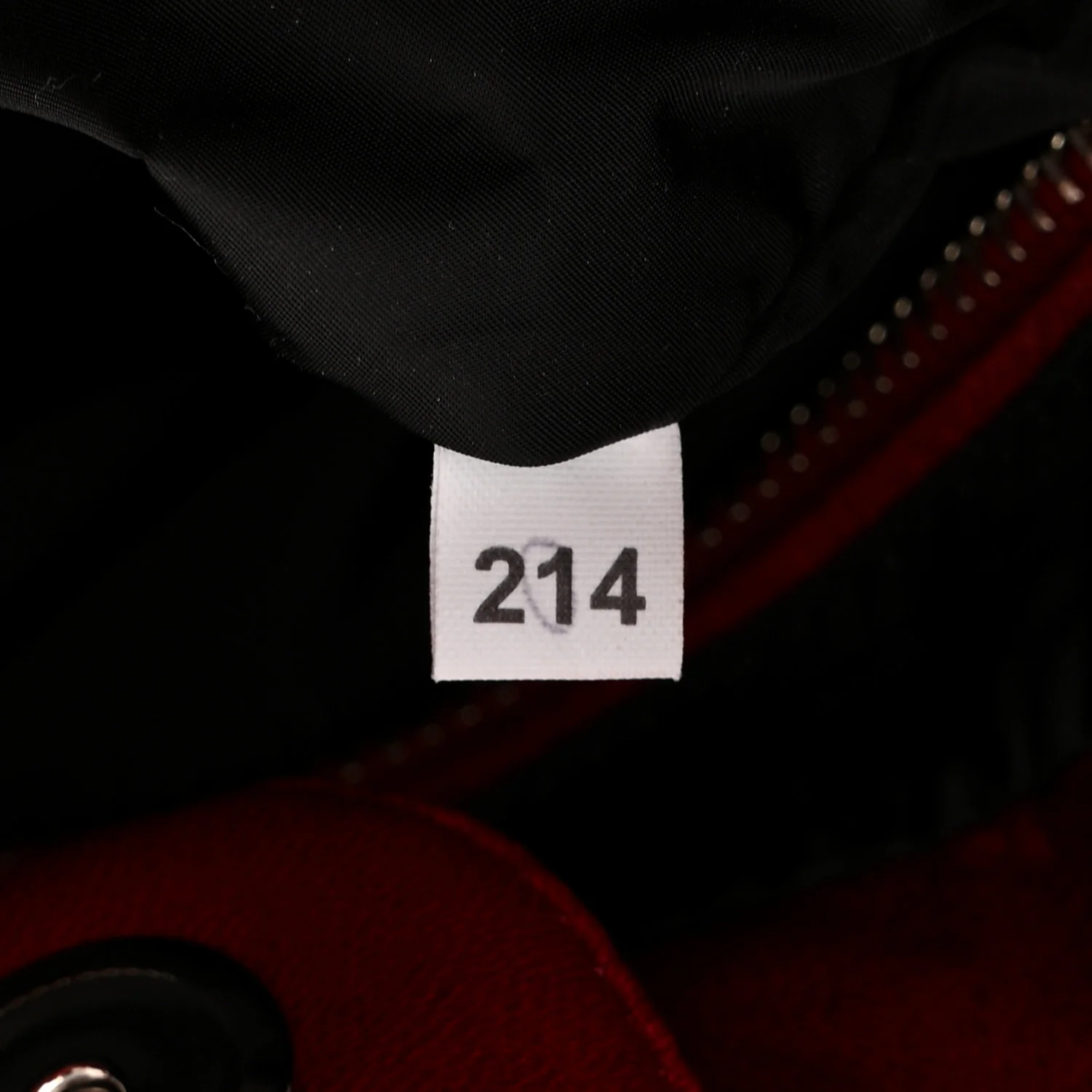 Nappa Bomber Tote Cherry - Image 7