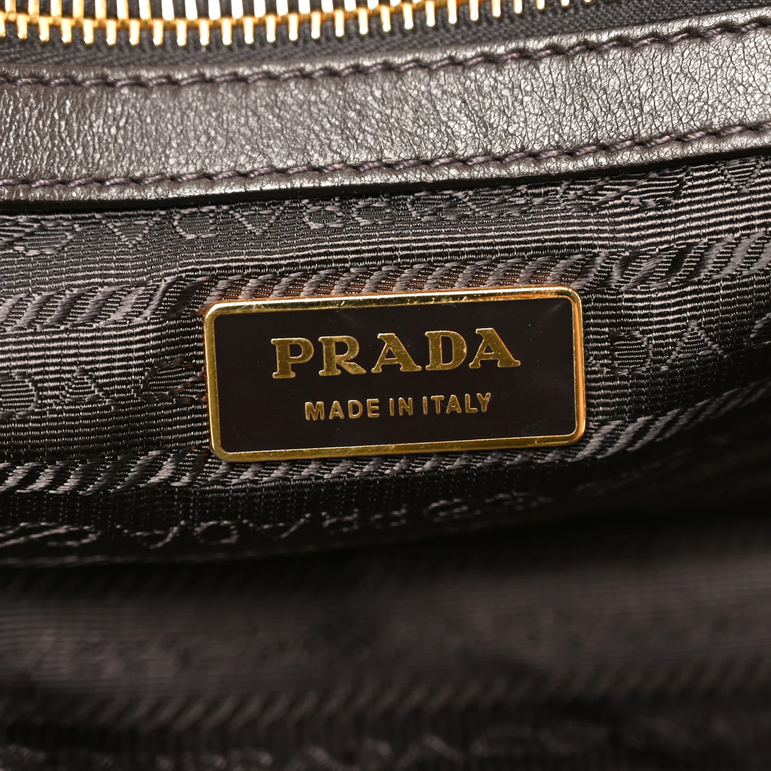 Nappa Gaufre Dome Satchel Caffe - Image 6