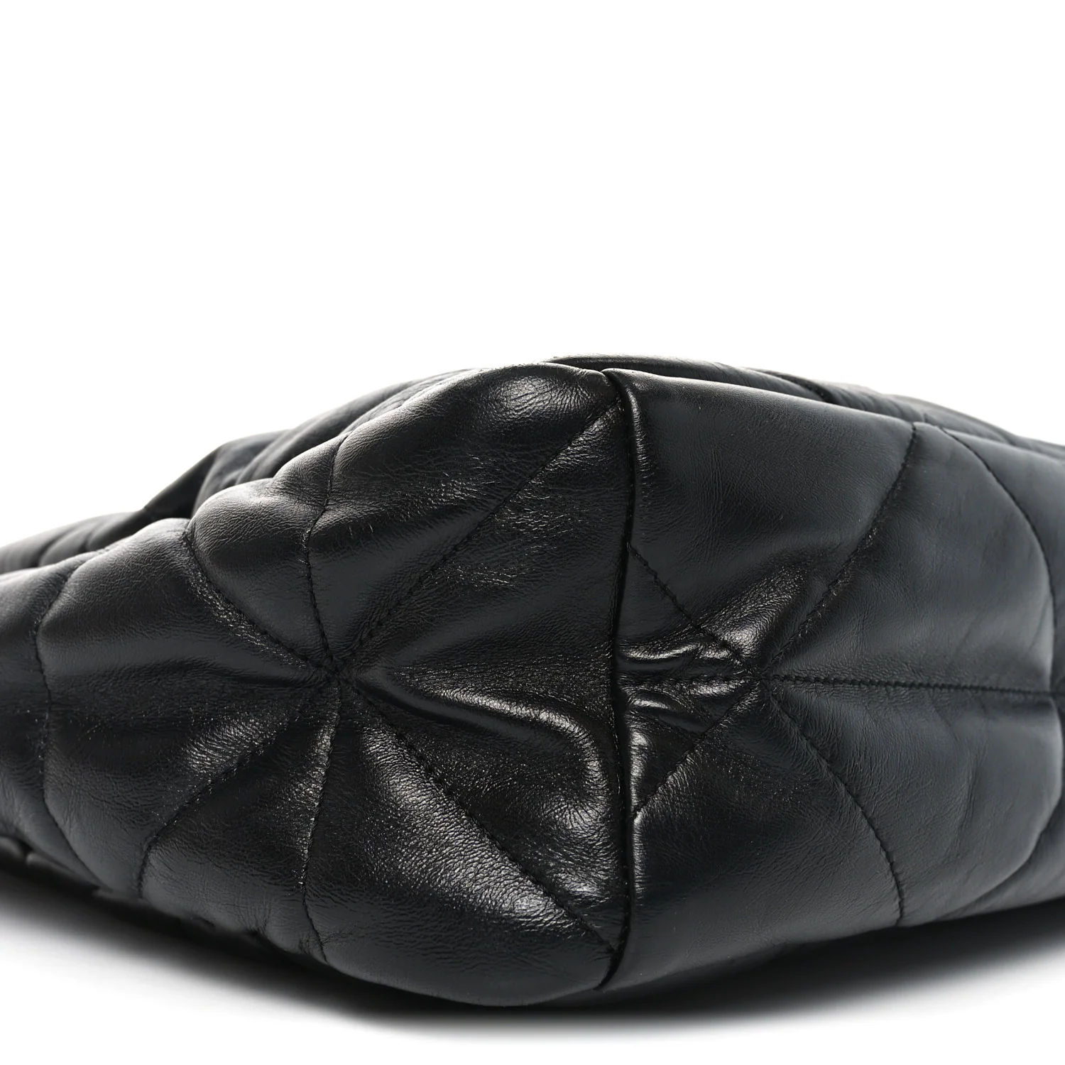 Nappa Quilted Medium Dynamique Tote Black - Image 8