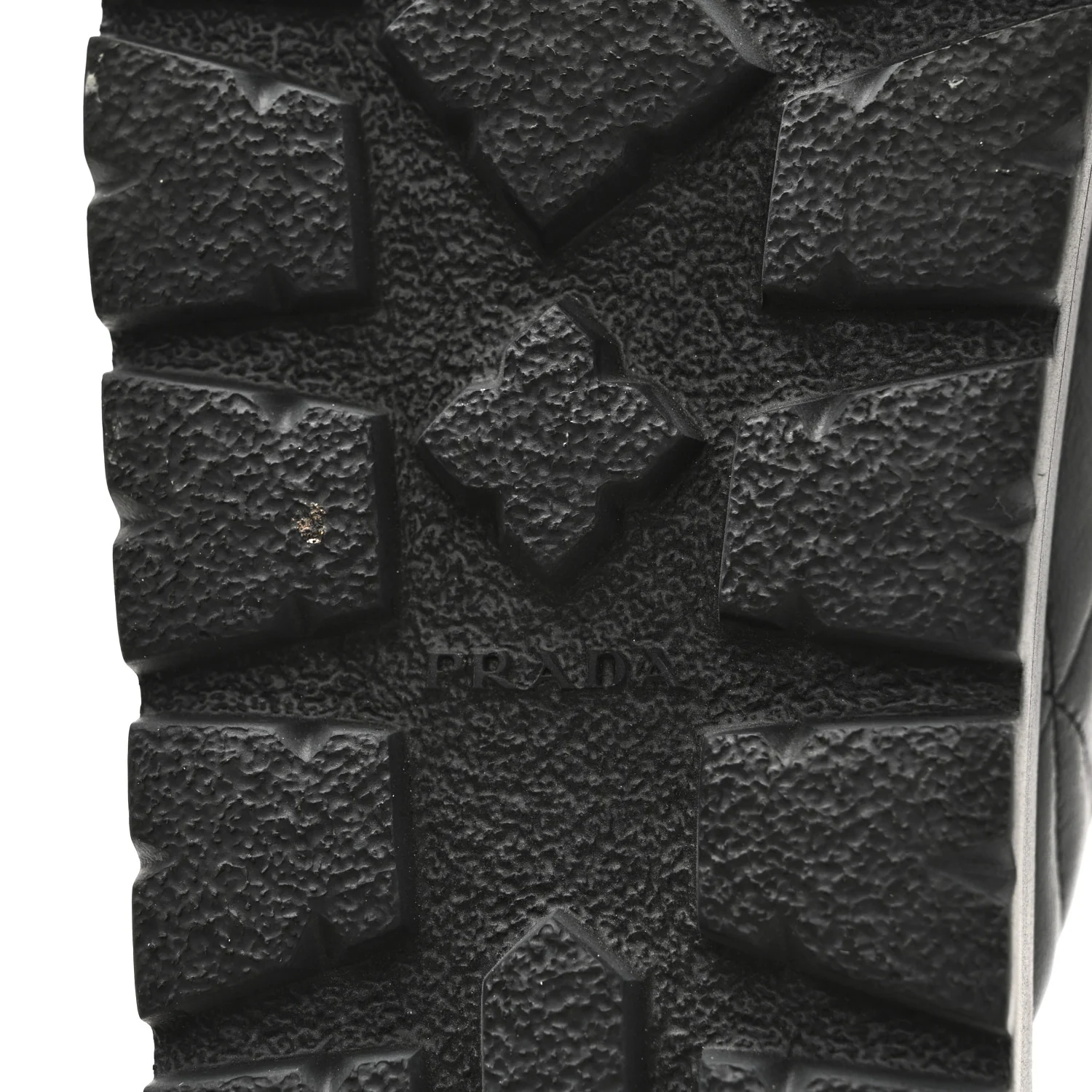 Nappa Quilted Padded Logo Platform Slide Sandals 38 Black - Image 8