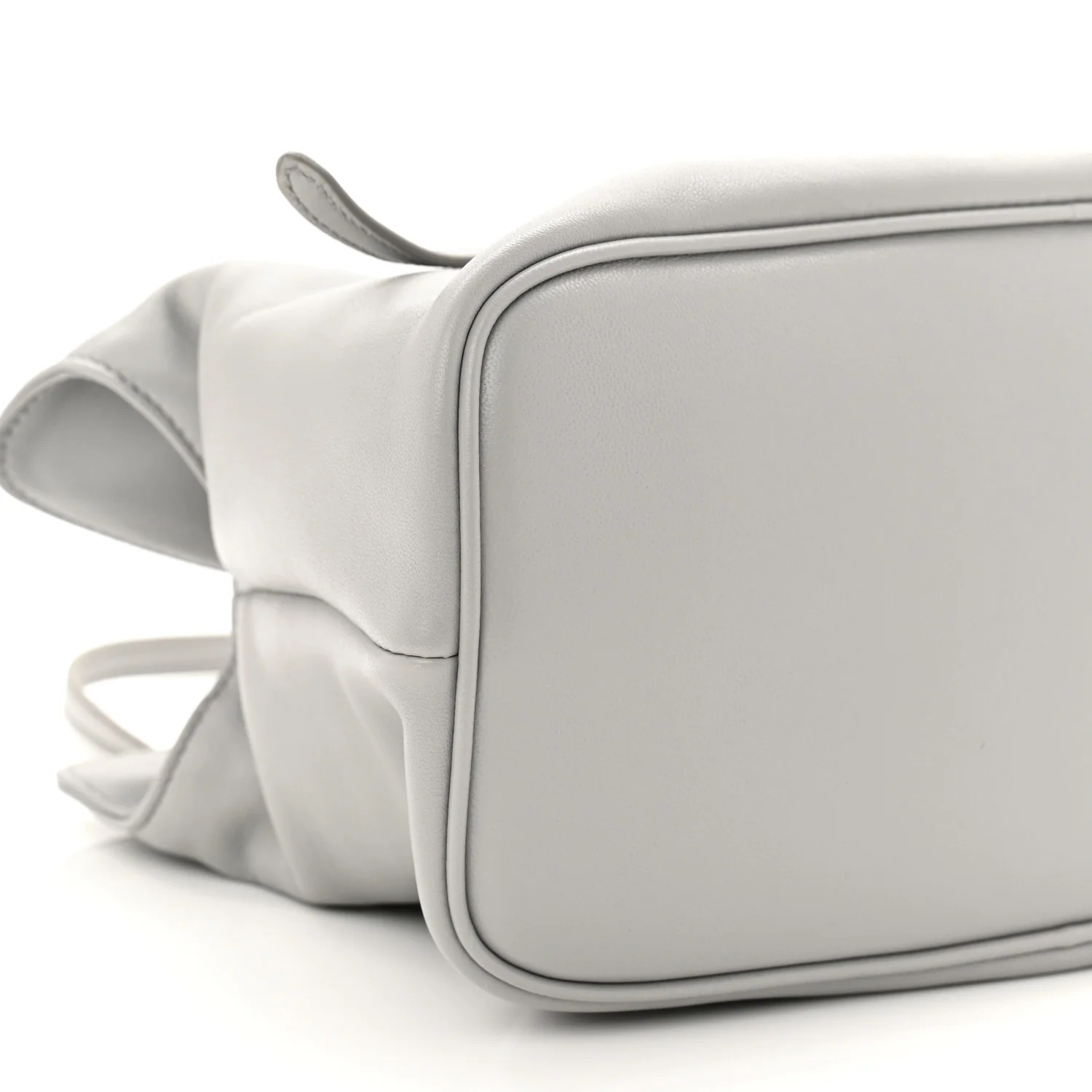 Nappa Small Dada Shoulder Bag Granite Gray - Image 8