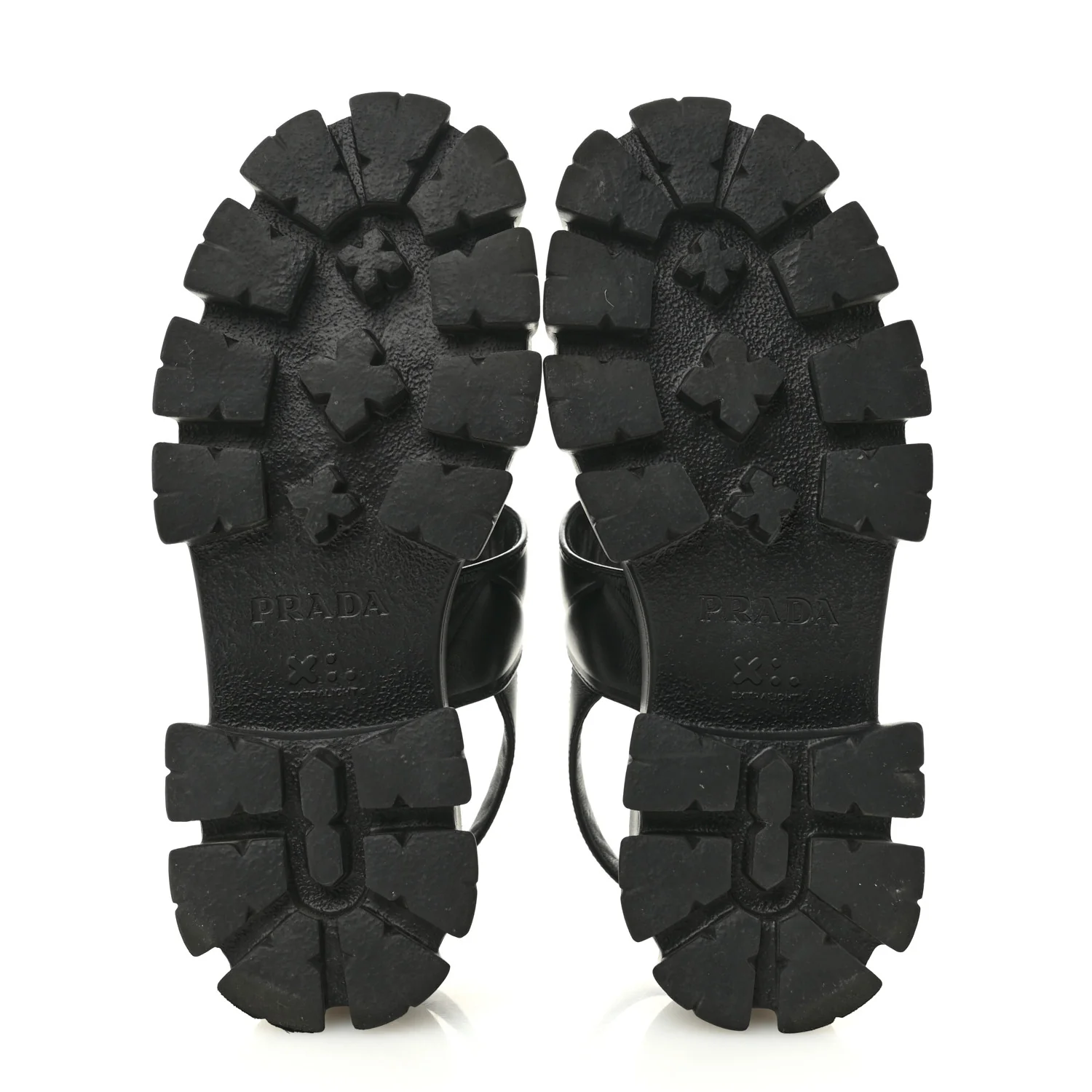 Nappa Soft Logo Padded Monolith 55mm Sandals 37.5 Black - Image 6