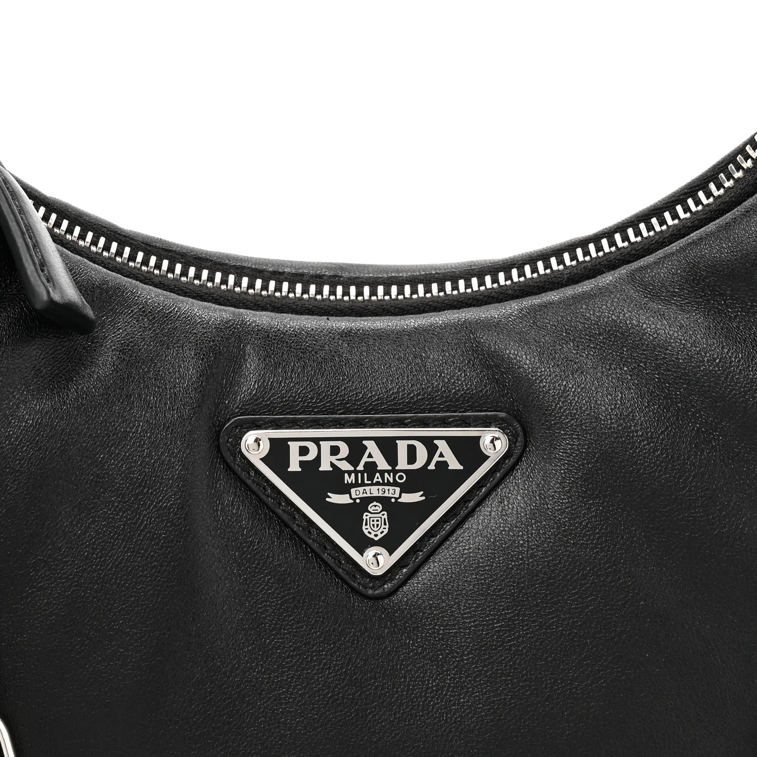 Nappa Soft Padded Re-Edition 2005 Shoulder Bag Black - Image 7