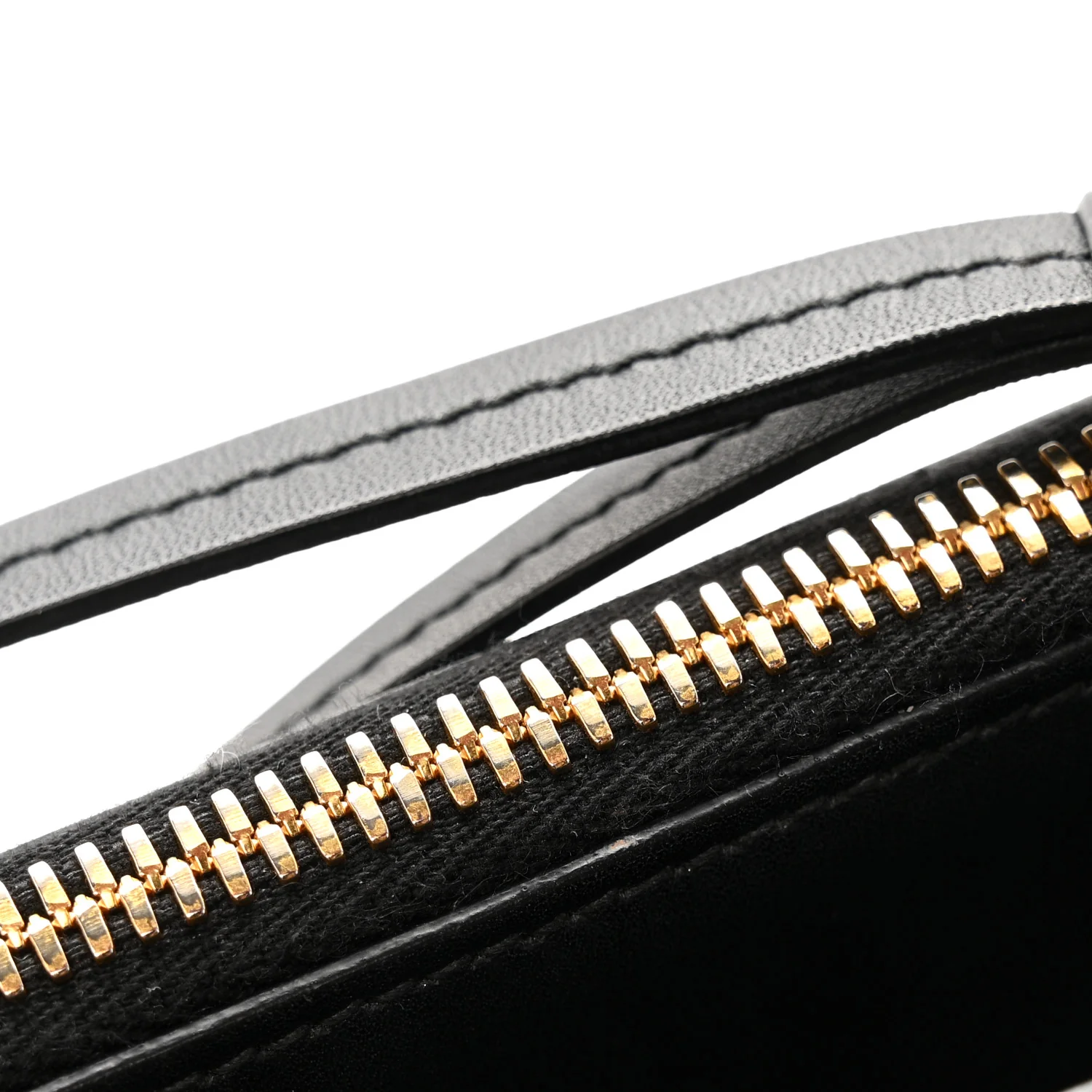 New Calfskin Small Deux Shoulder Bag Black - Image 14