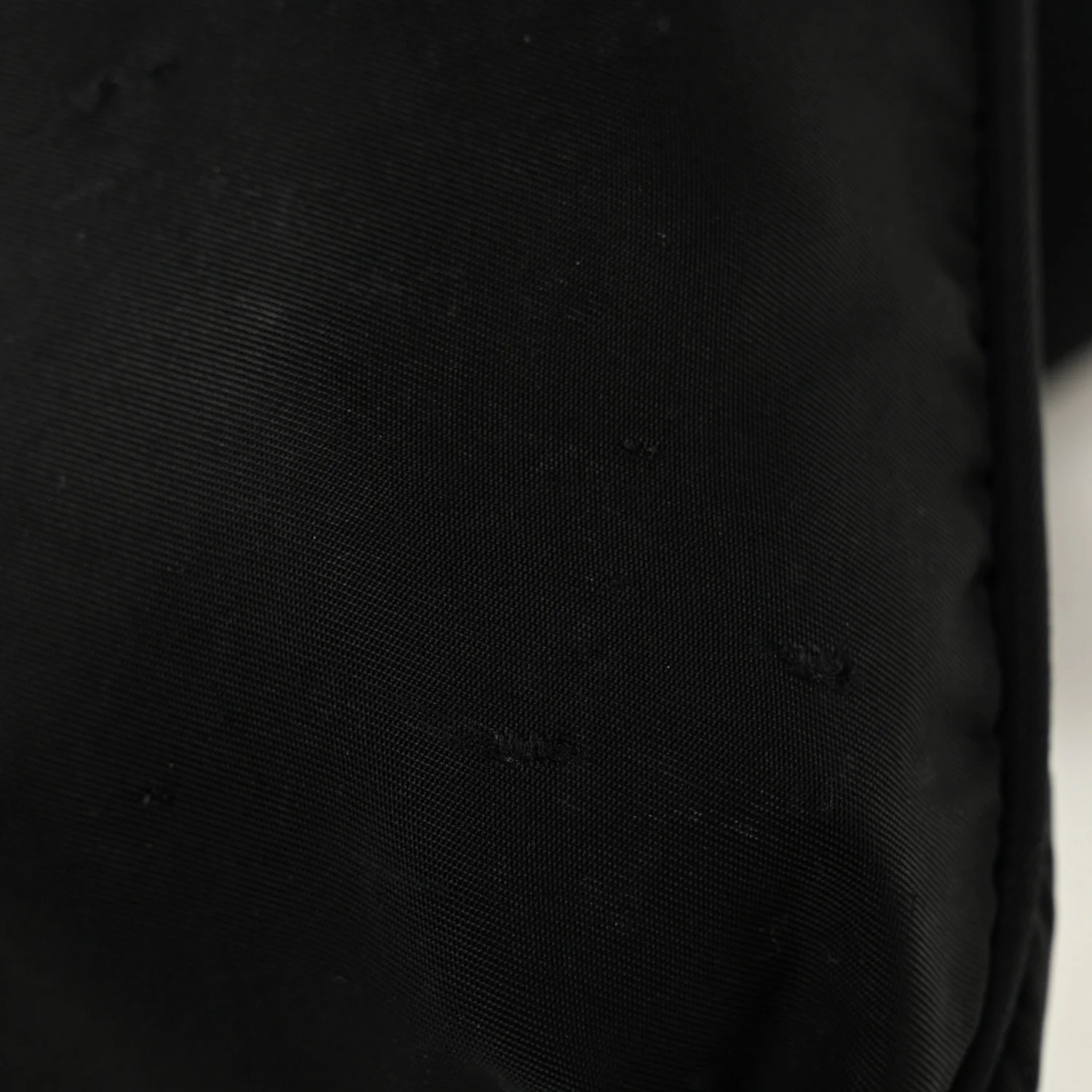 Nylon Flat Messenger Bag Black - Image 11