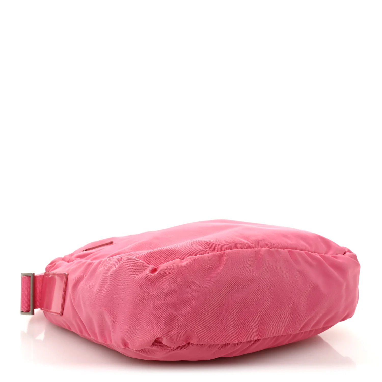 Nylon Messenger Bag Fuxia - Image 6