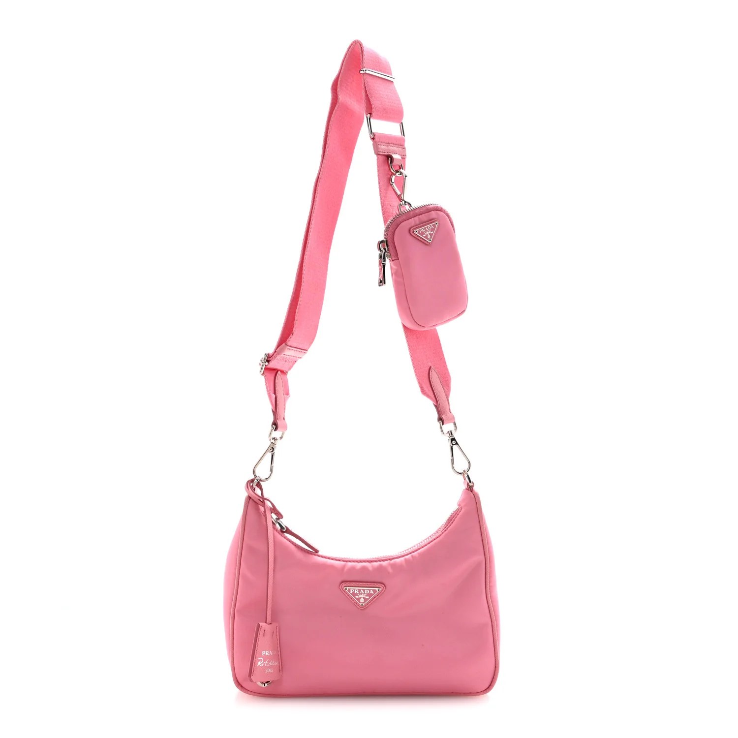 Nylon Re-Edition 2005 Shoulder Bag Begonia