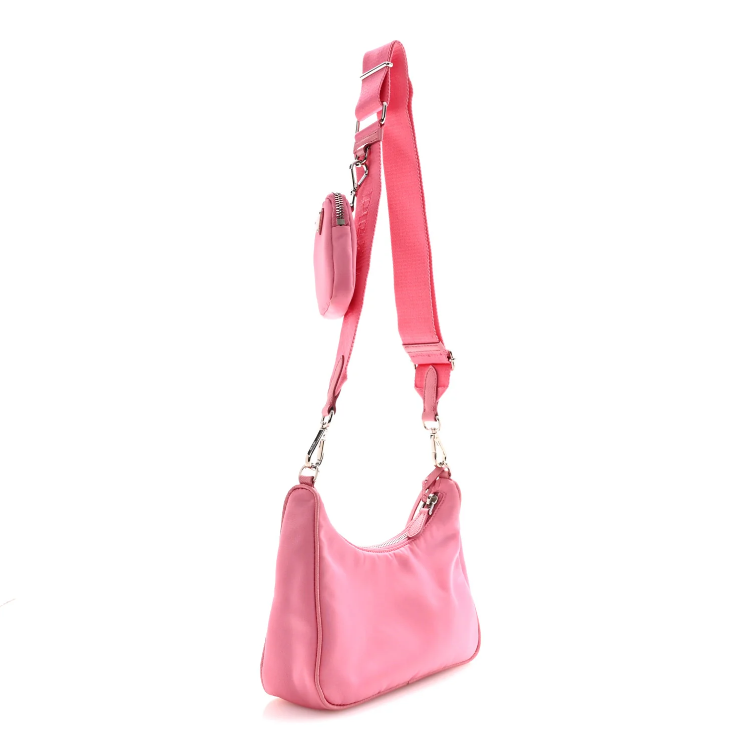 Nylon Re-Edition 2005 Shoulder Bag Begonia - Image 3