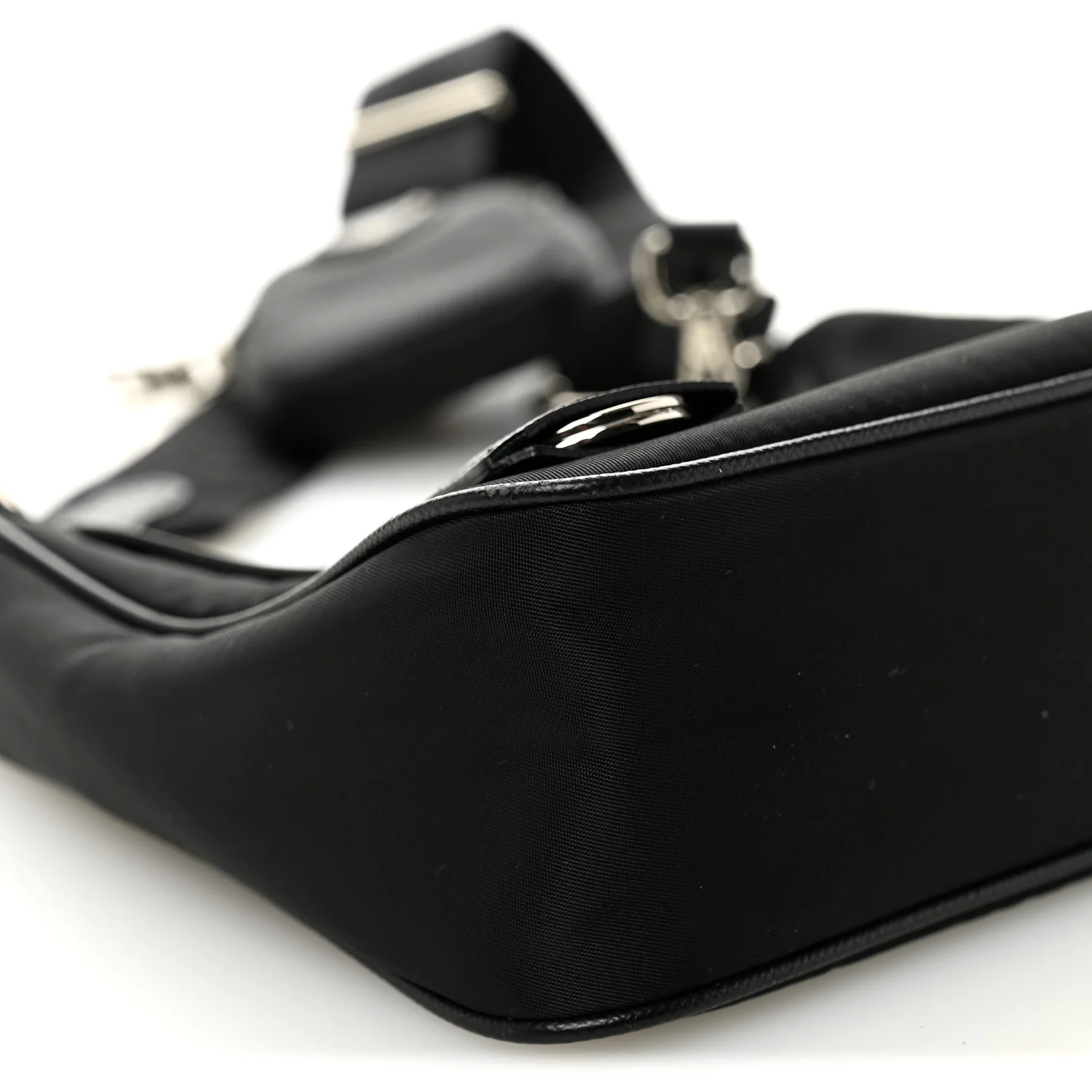 Nylon Re-Edition 2005 Shoulder Bag Black - Image 10
