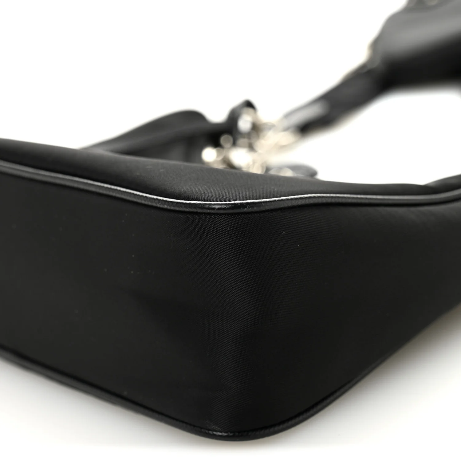 Nylon Re-Edition 2005 Shoulder Bag Black - Image 11