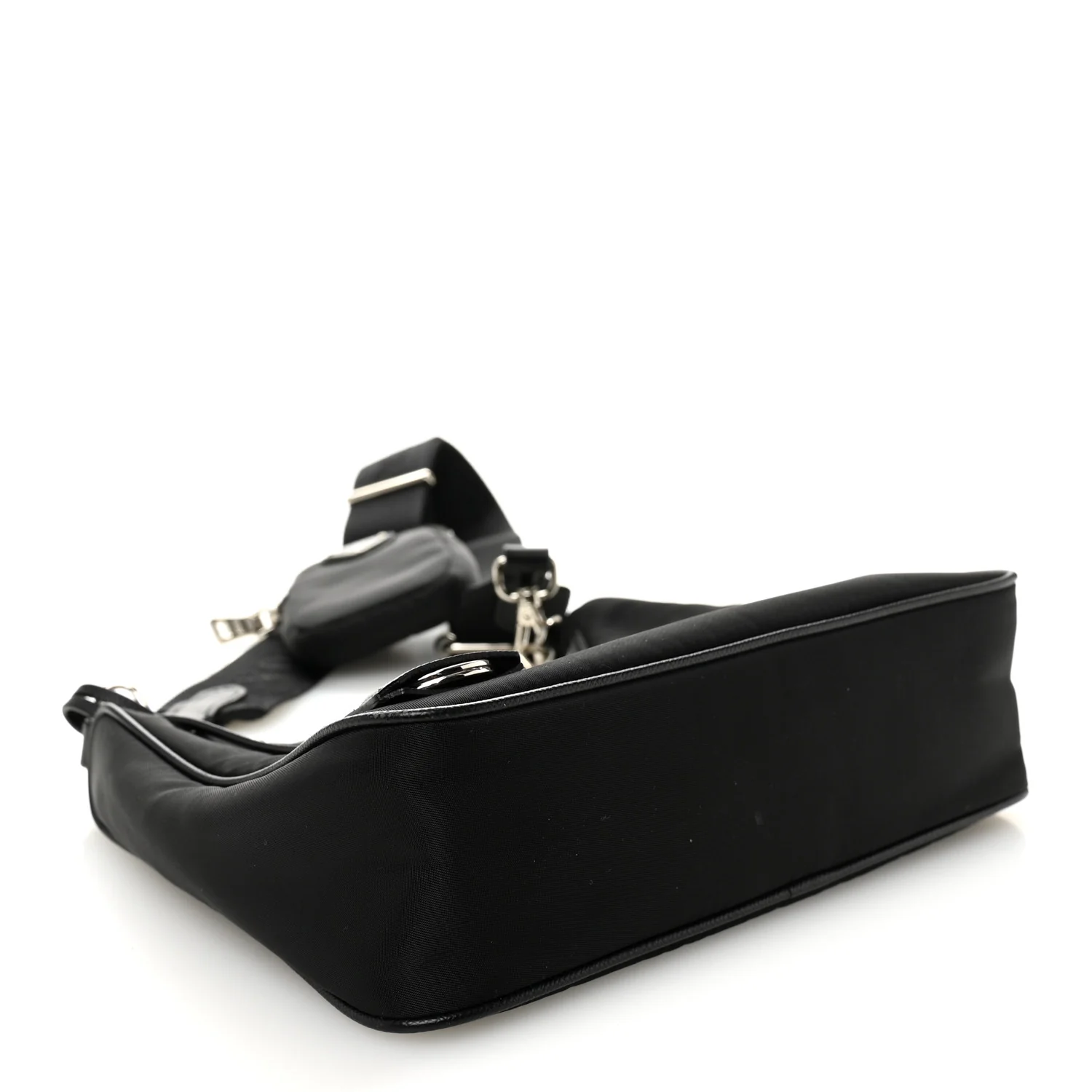 Nylon Re-Edition 2005 Shoulder Bag Black - Image 4