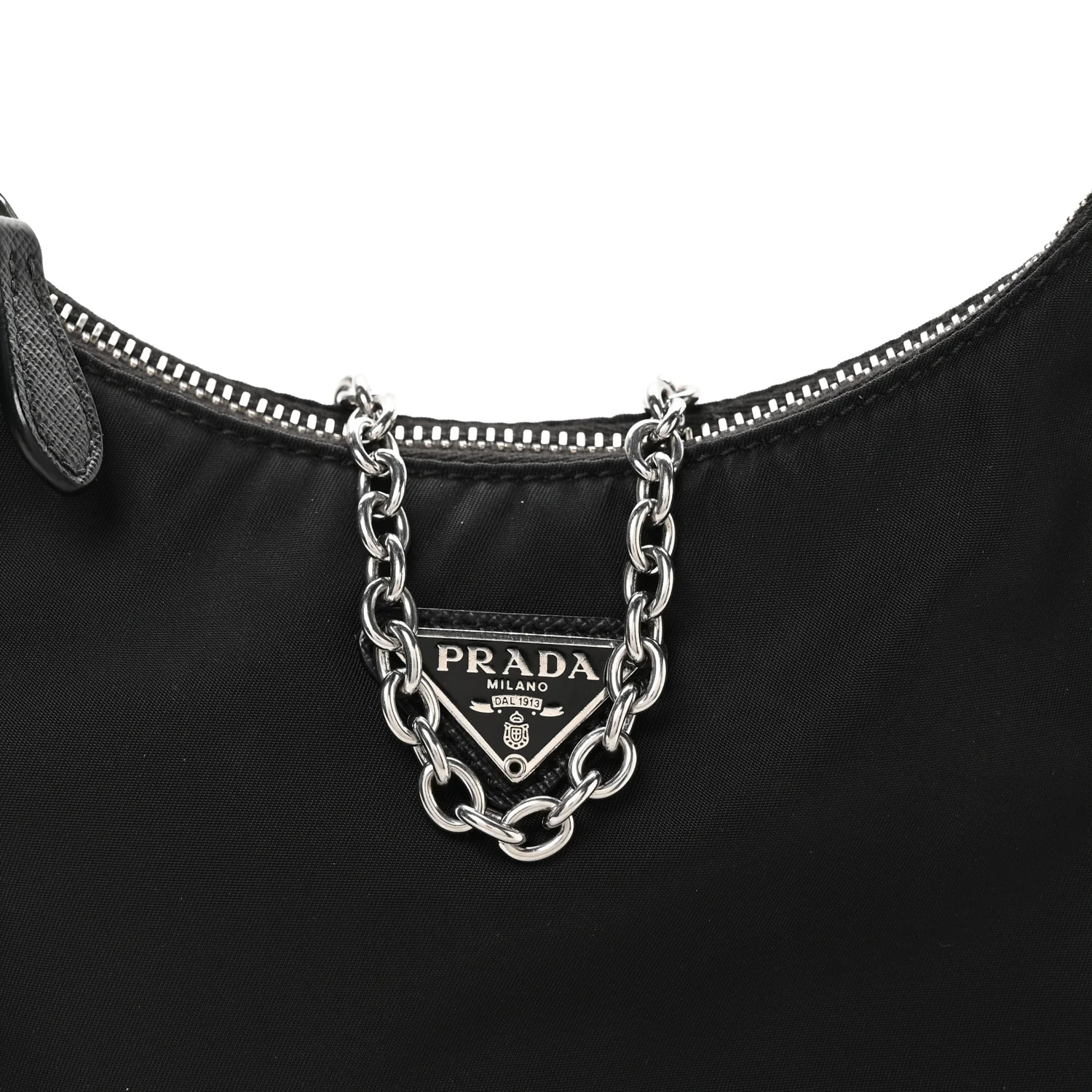 Nylon Re-Edition 2005 Shoulder Bag Black - Image 9