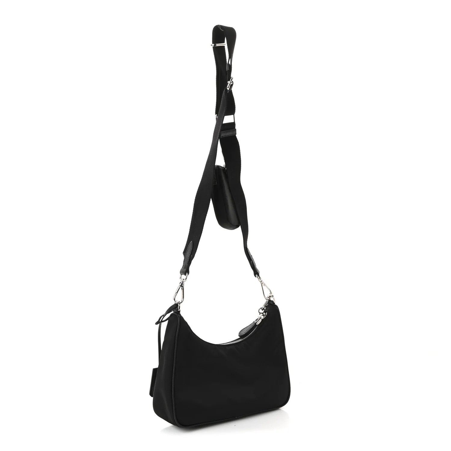 Nylon Re-Edition 2005 Shoulder Bag Black - Image 3
