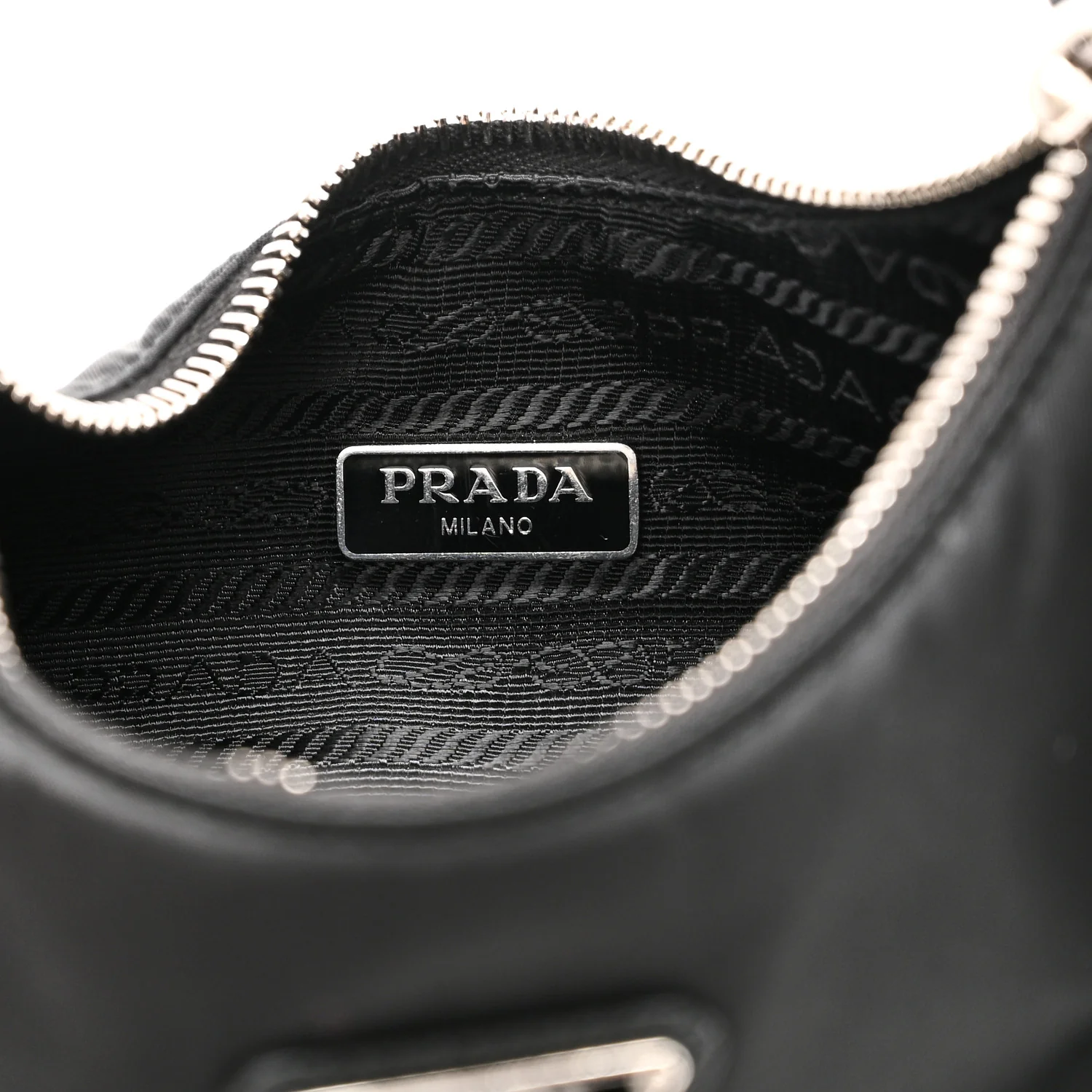 Nylon Re-Edition 2005 Shoulder Bag Black - Image 6