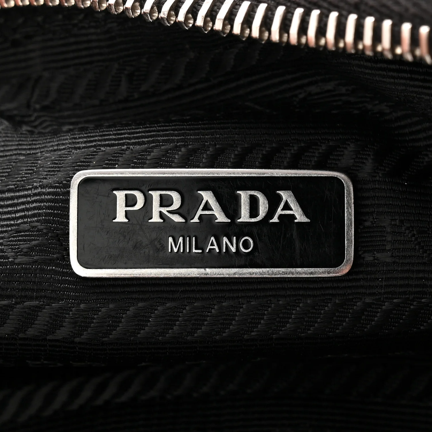 Nylon Re-Edition 2005 Shoulder Bag Black - Image 7