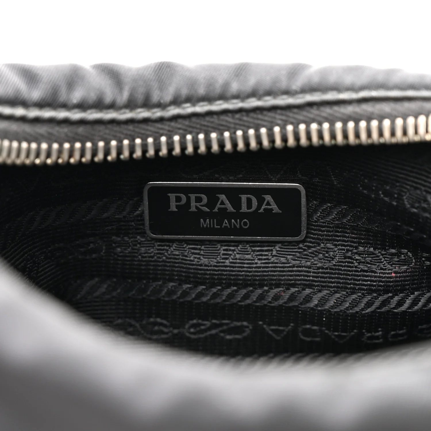 Nylon Re-Edition 2005 Shoulder Bag Black - Image 6