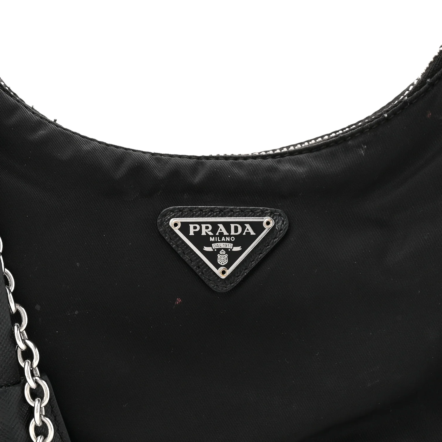 Nylon Re-Edition 2005 Shoulder Bag Black - Image 7