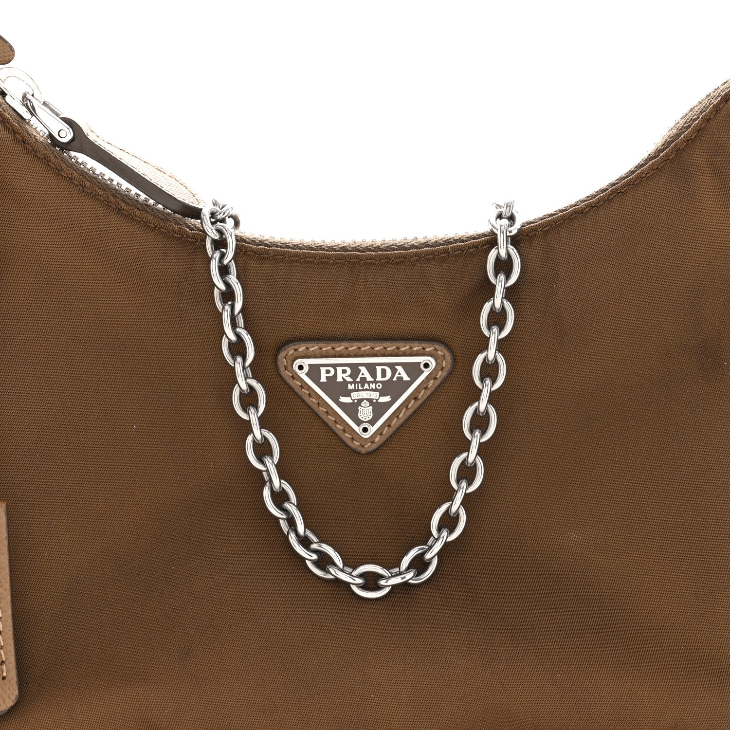 Nylon Re-Edition 2005 Shoulder Bag Cacao - Image 9