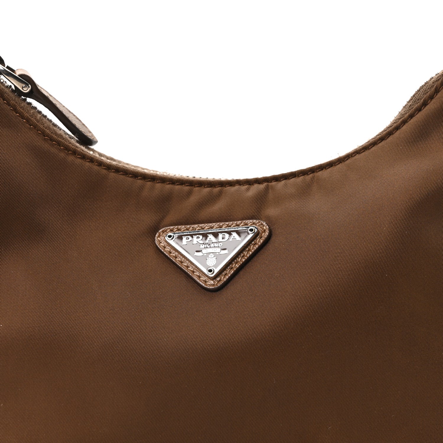 Nylon Re-Edition 2005 Shoulder Bag Cacao - Image 8