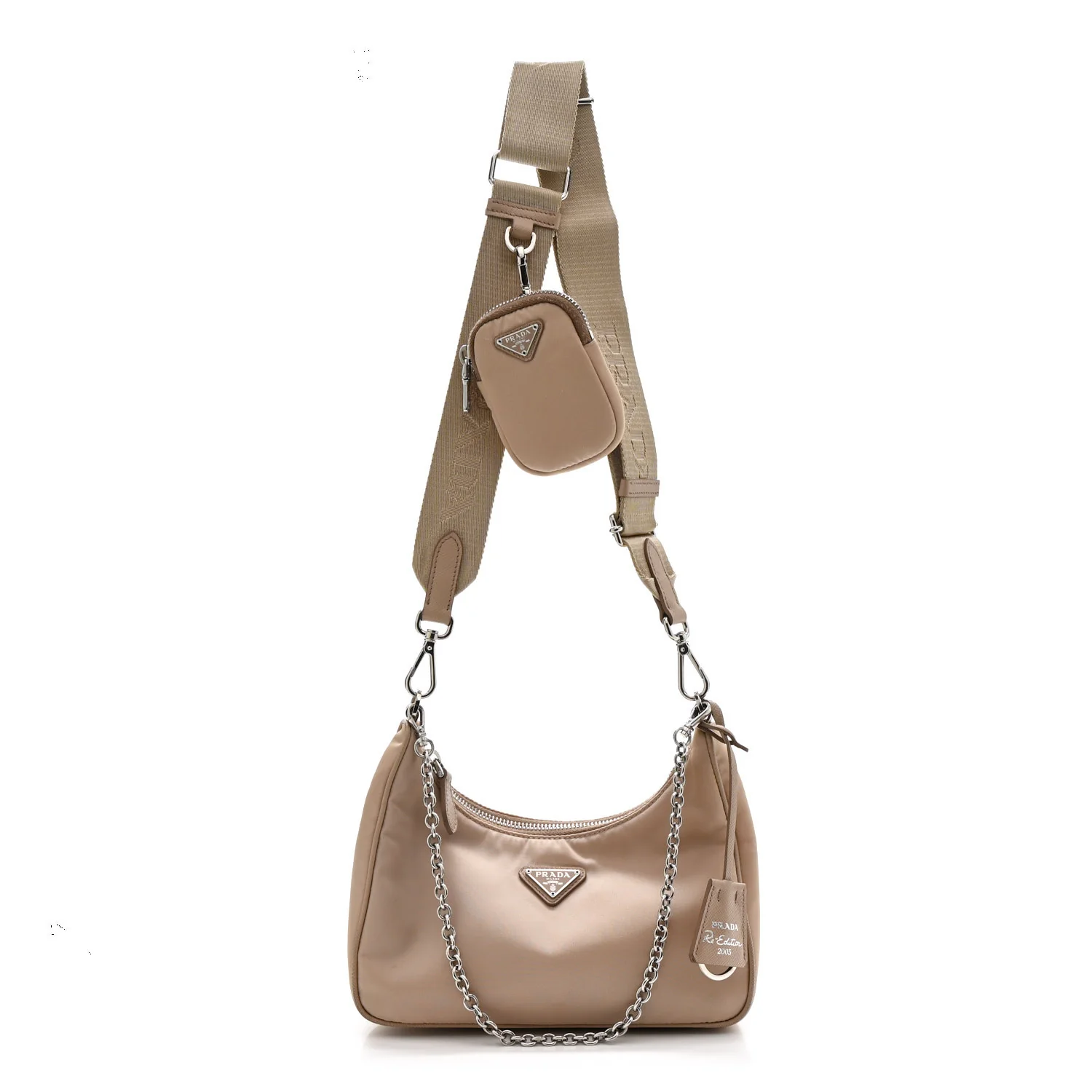 Nylon Re-Edition 2005 Shoulder Bag Cammeo