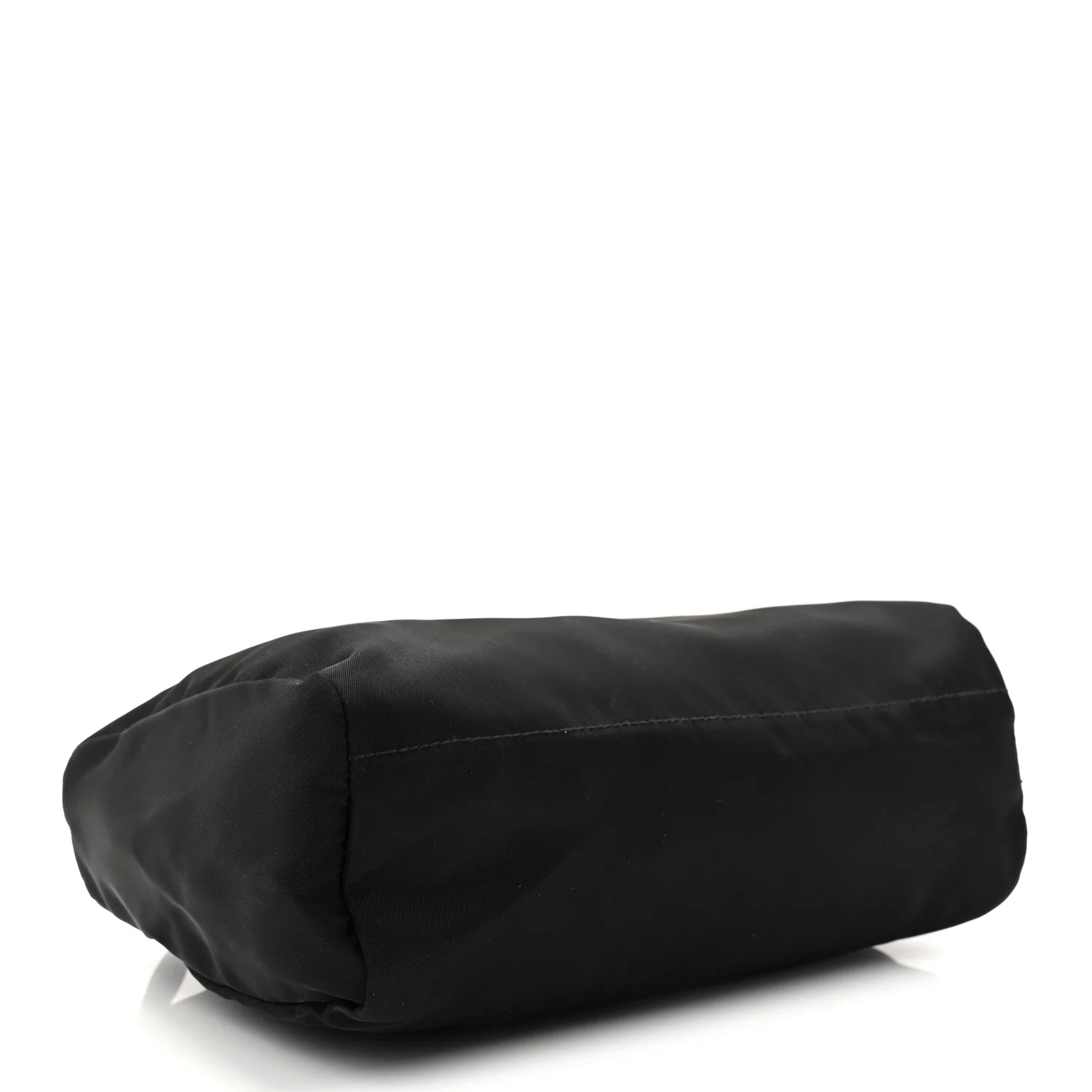 Nylon Tessuto Cosmetic Pouch Black - Image 4