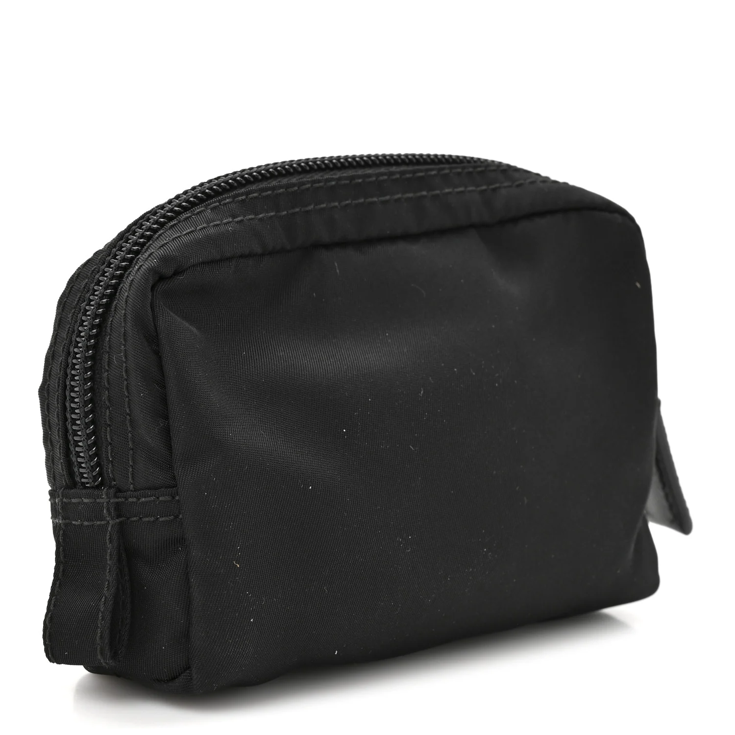Nylon Tessuto Mini Pouch Black - Image 3