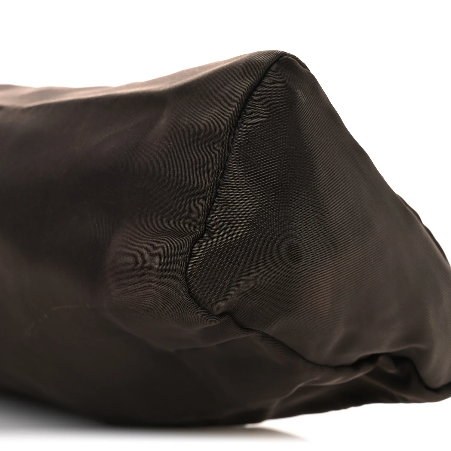 Nylon Vela Cosmetic Pouch Brown - Image 10