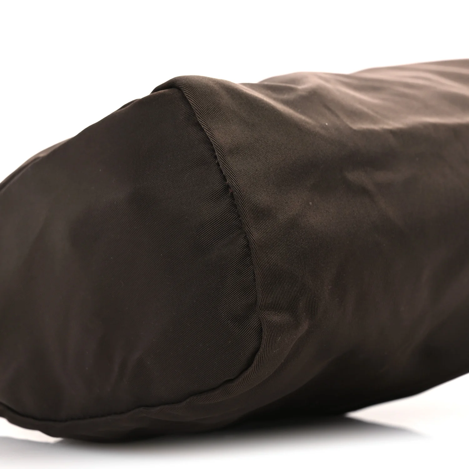 Nylon Vela Cosmetic Pouch Brown - Image 9