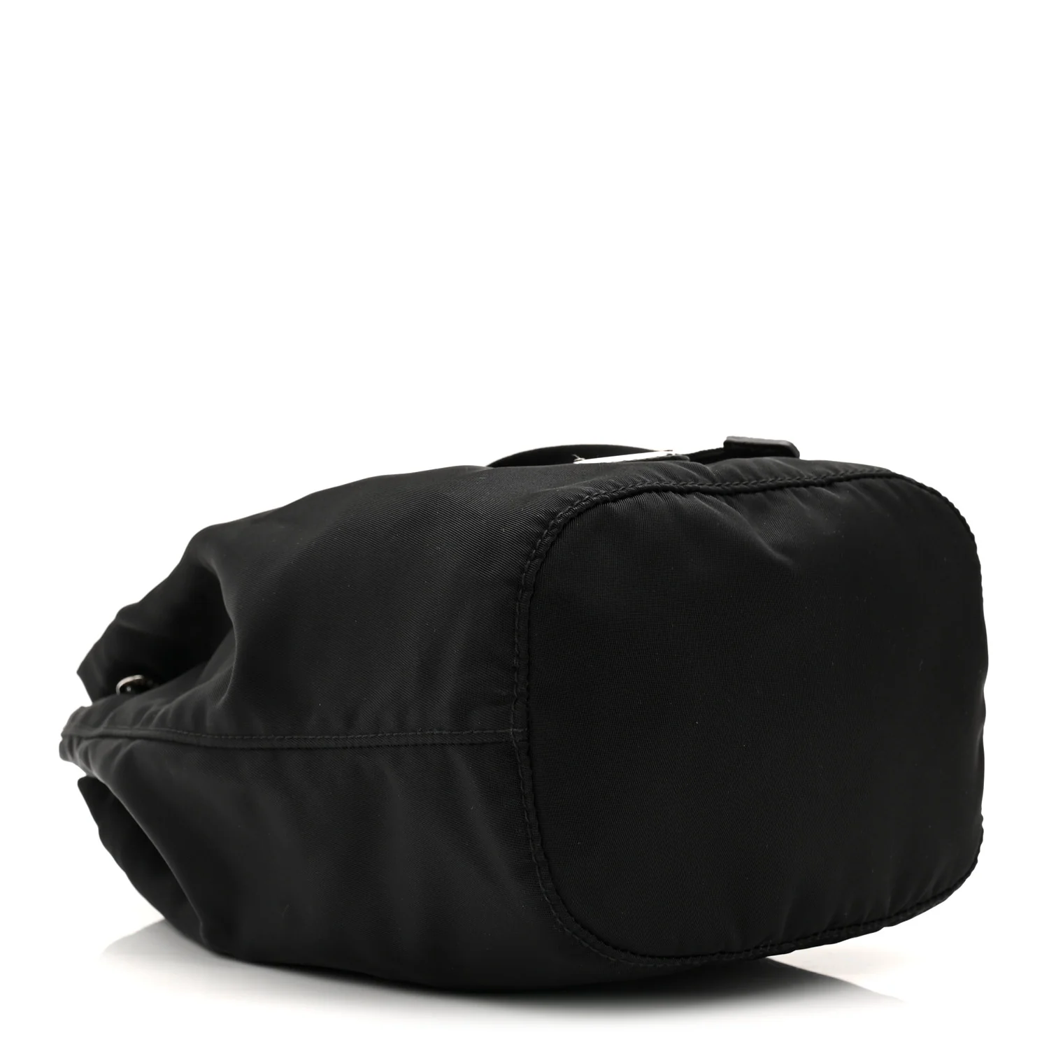 Nylon Vela Drawstring Pouch Black - Image 4