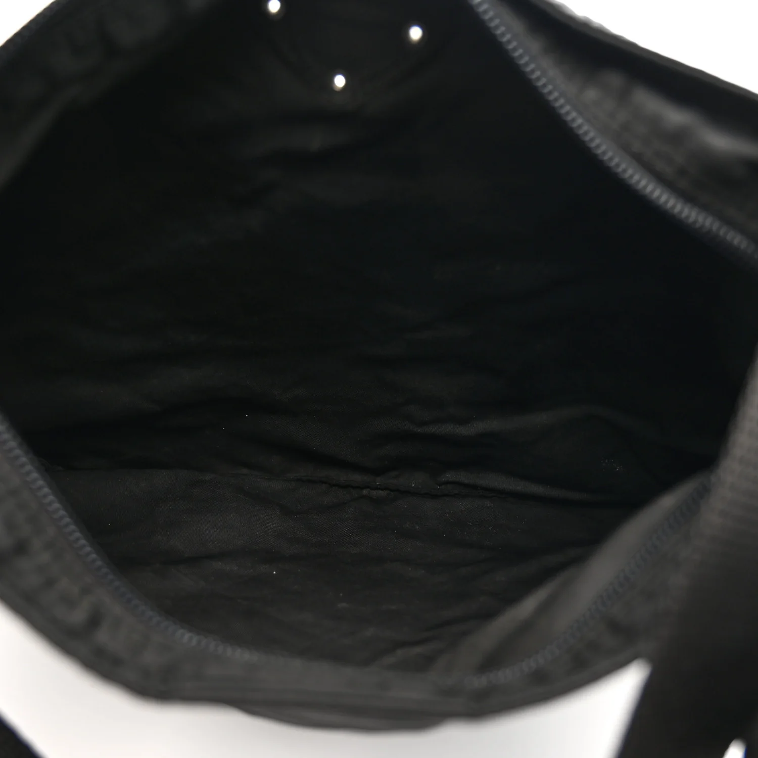 Nylon Vela Flat Messenger Bag Black - Image 5