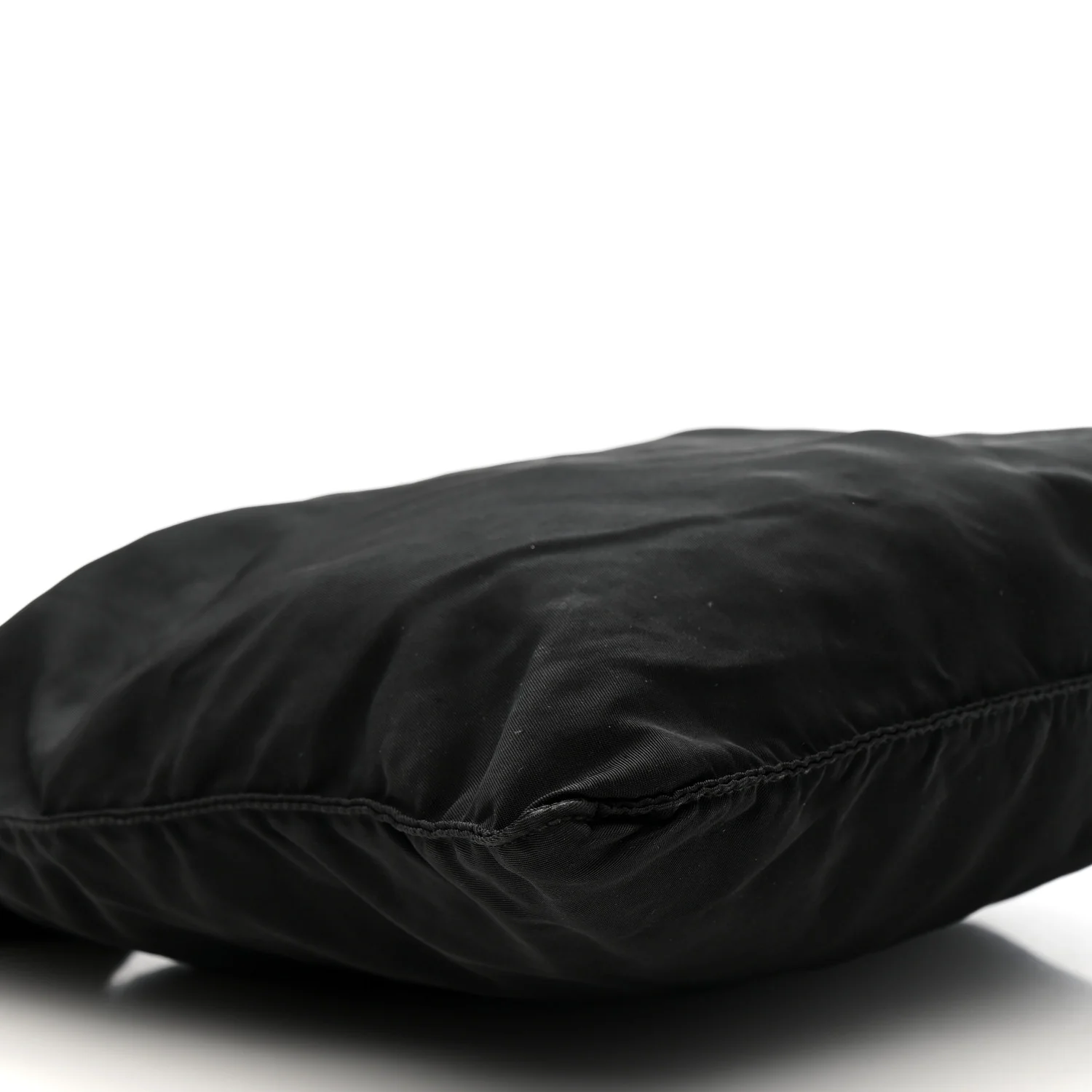 Nylon Vela Flat Messenger Bag Black - Image 9