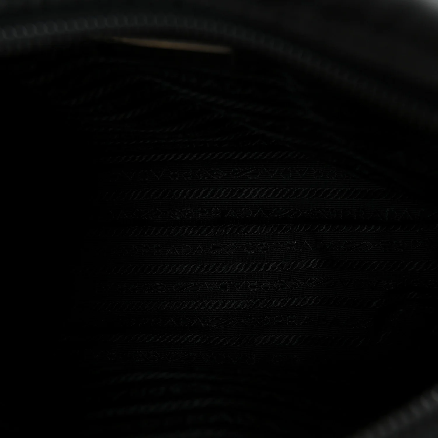 Nylon Vela Saffiano Single Buckle Messenger Shoulder Bag Black - Image 5