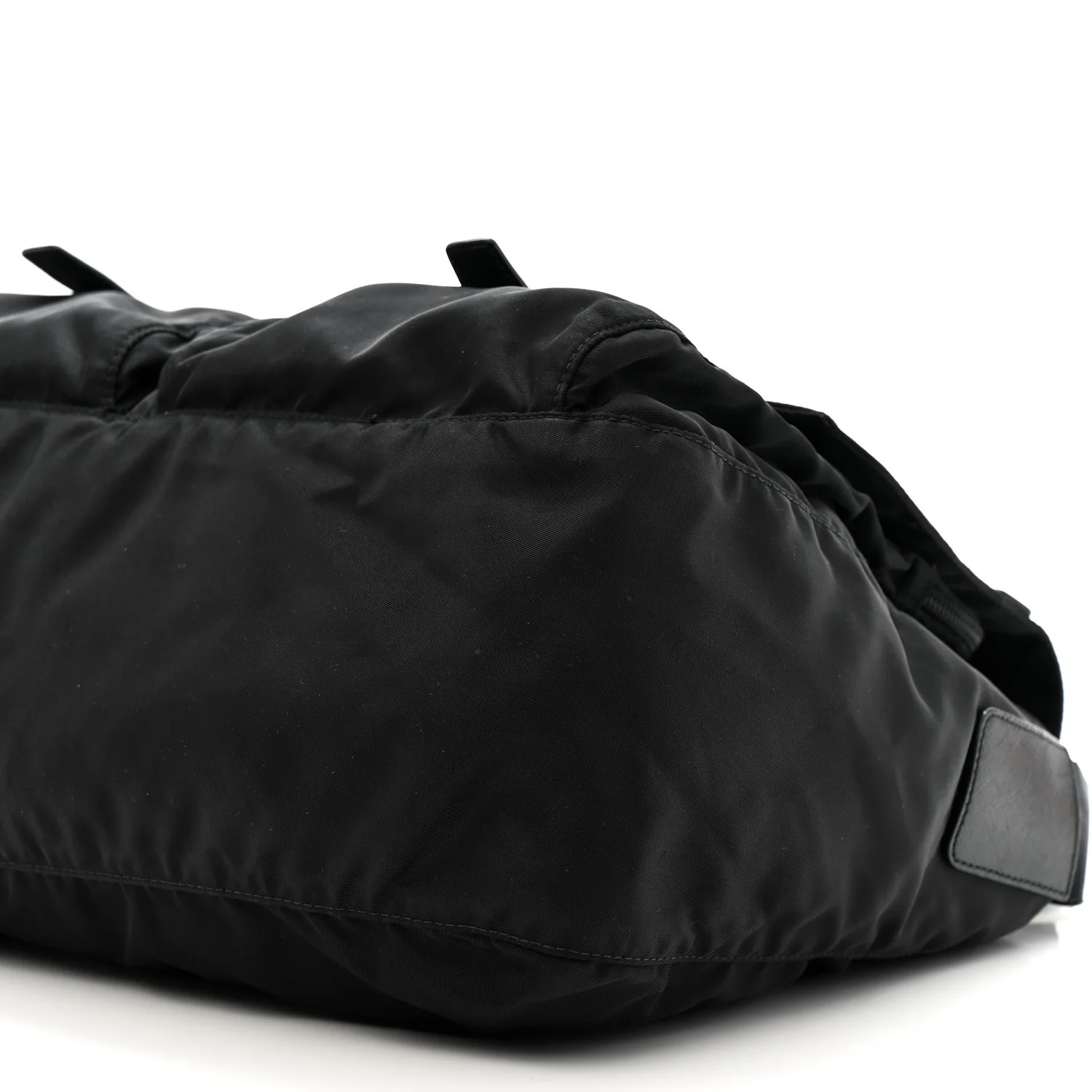 Nylon Vela Sport Messenger Bag Black - Image 10