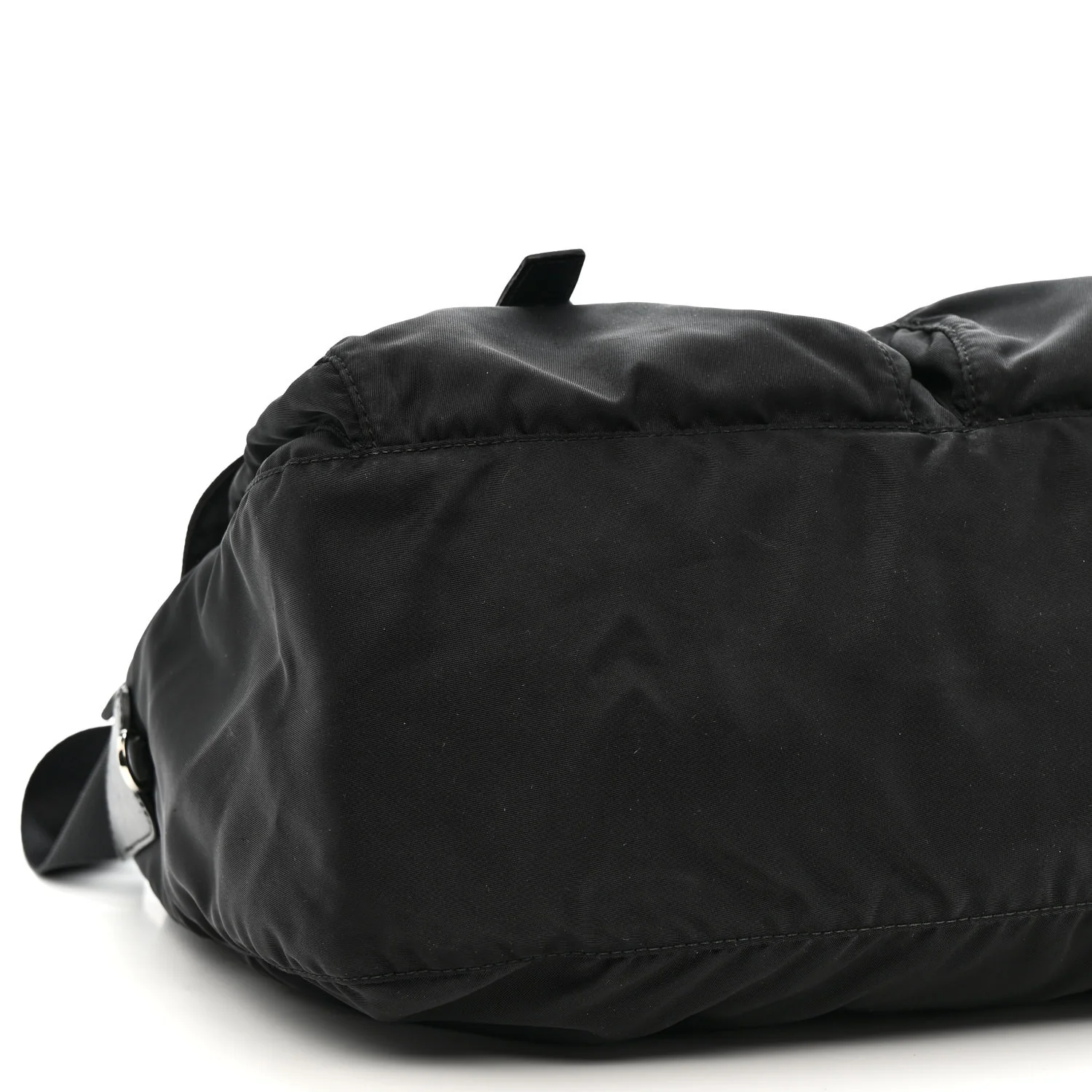 Nylon Vela Sport Messenger Bag Black - Image 9