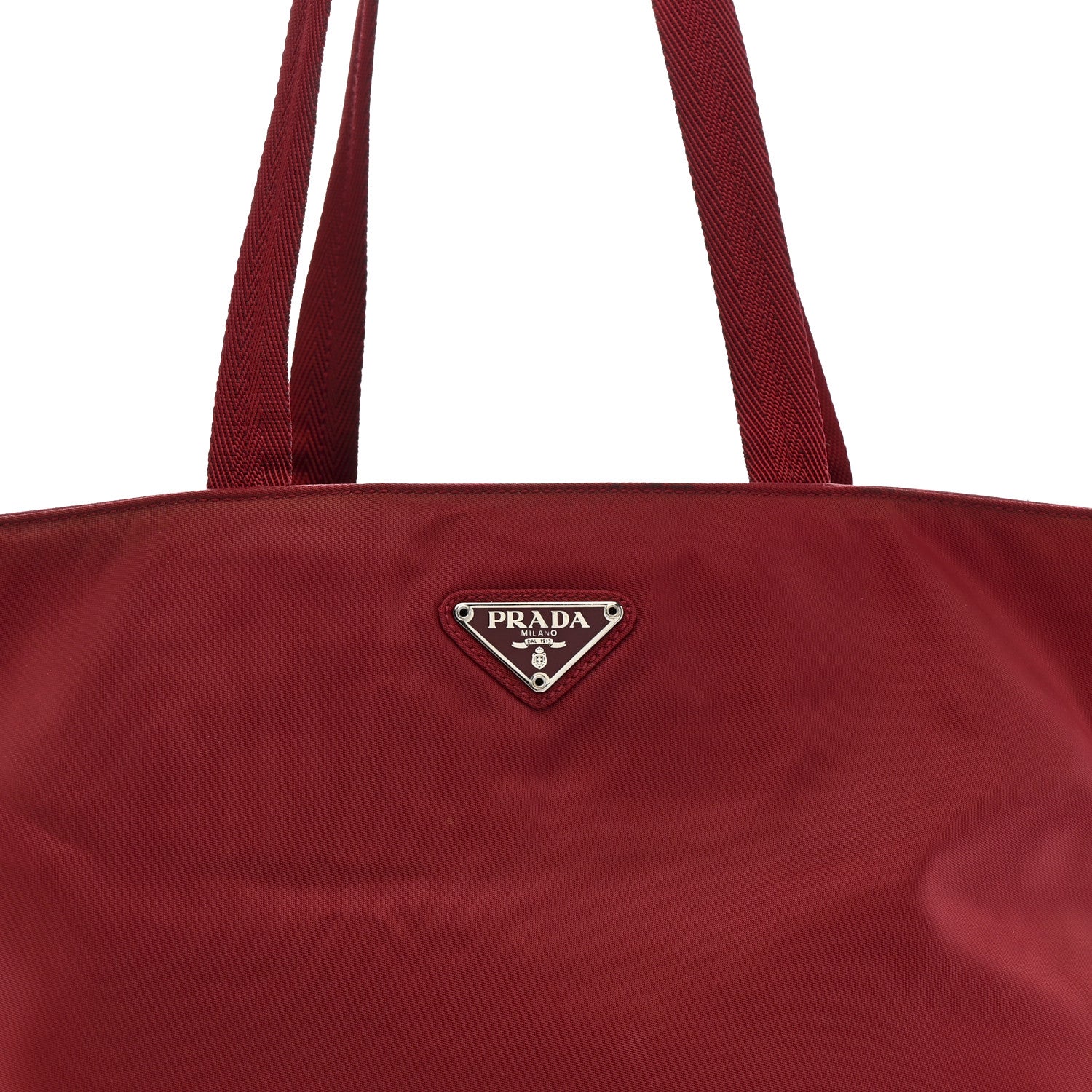 Nylon Zip Tote Bag Granato - Image 10