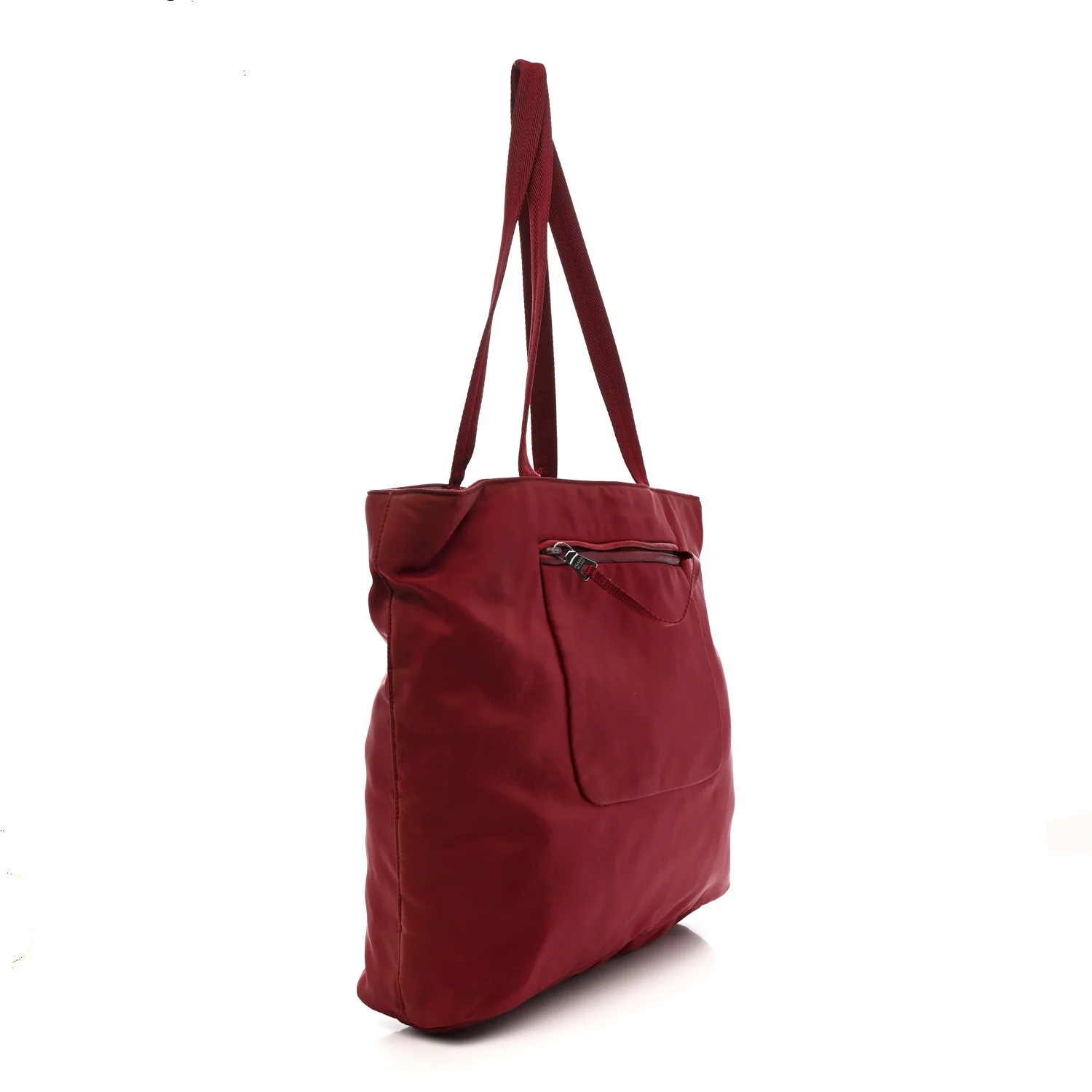 Nylon Zip Tote Bag Granato - Image 3