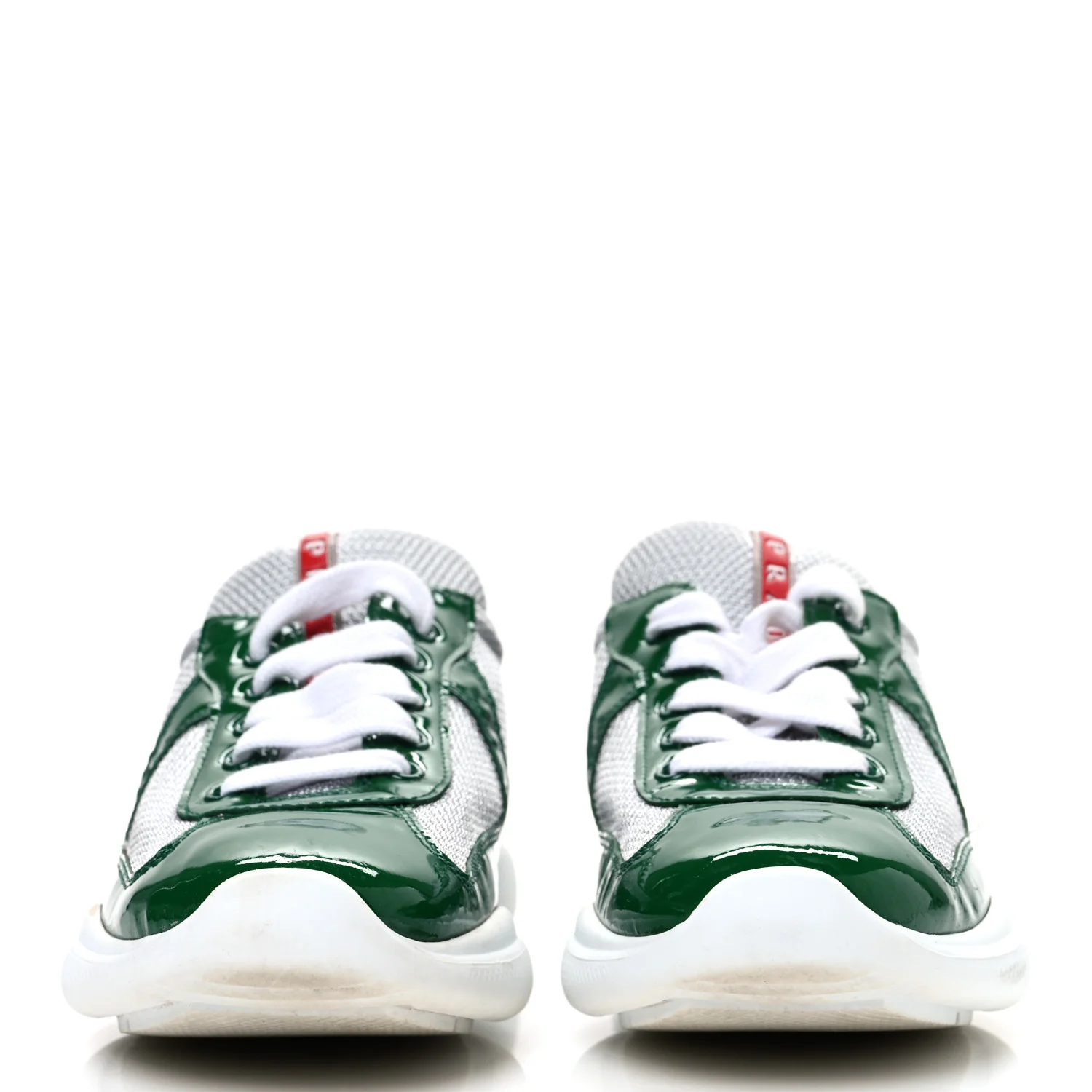 Patent America's Cup Patchwork Sneakers 39.5 Green - Image 3