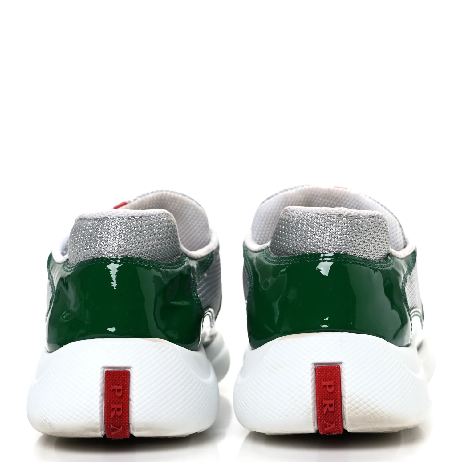 Patent America's Cup Patchwork Sneakers 39.5 Green - Image 6