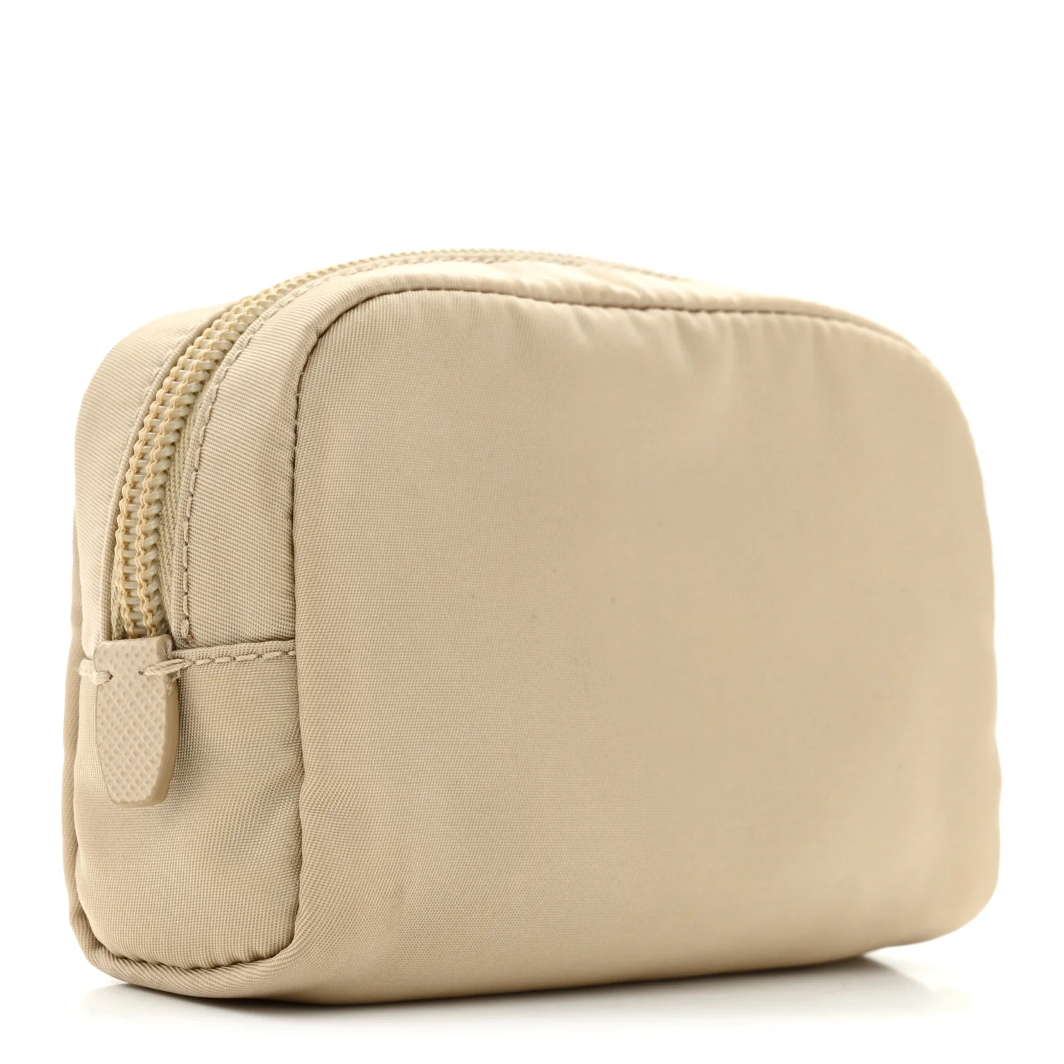 Re-Nylon Micro Pouch  Desert Beige - Image 3