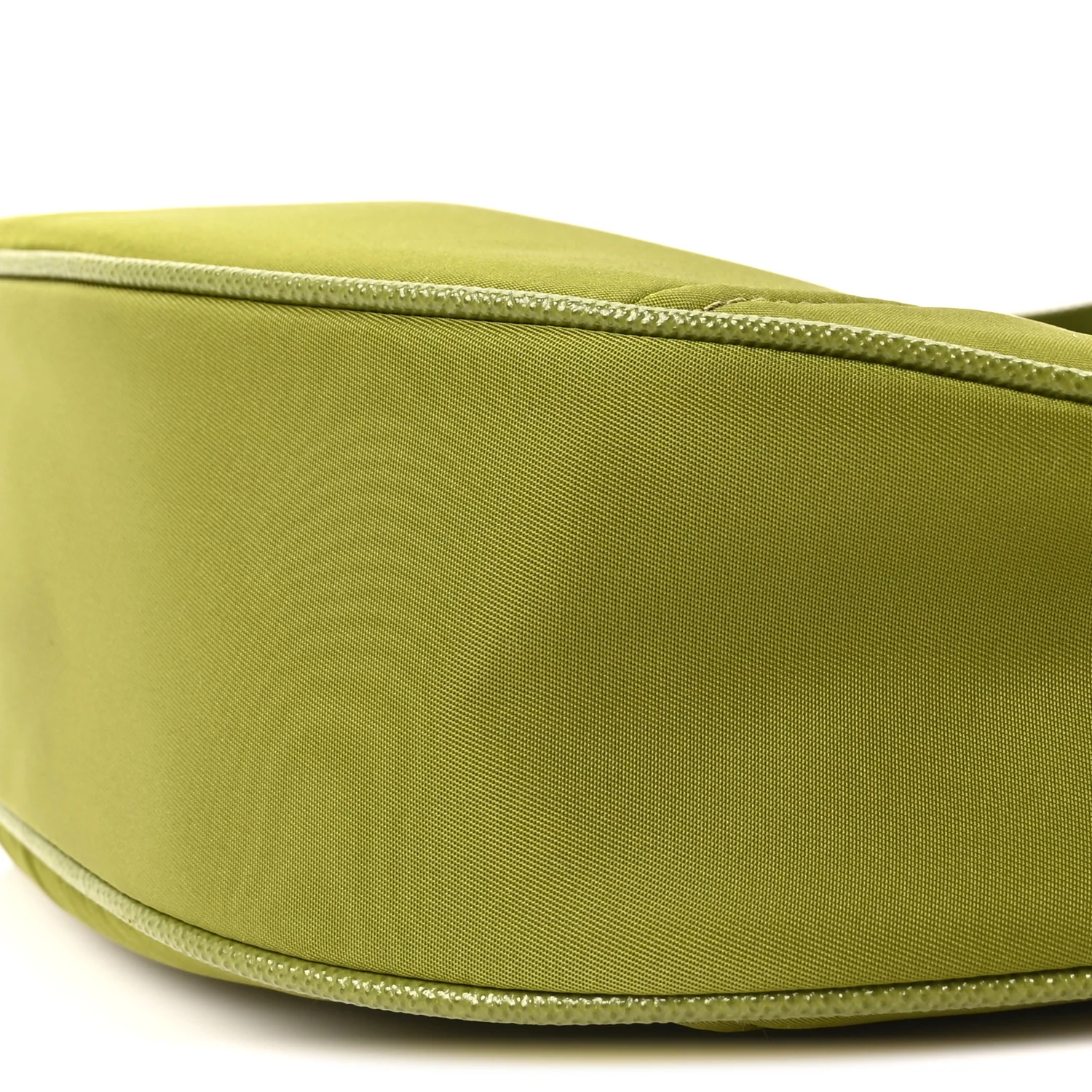 Re-Nylon Saffiano Demi-lune Shoulder Bag Edera - Image 19